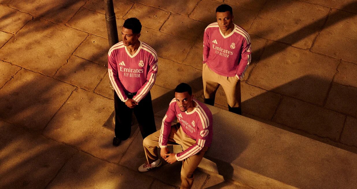 🩷 La vie en rose, this is Real Madrid's 2026/27 third kit 📸