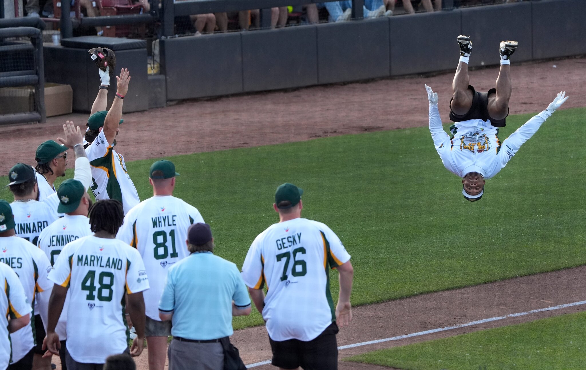 MarShawn Lloyd's backflipping days are over, but journey just beginning