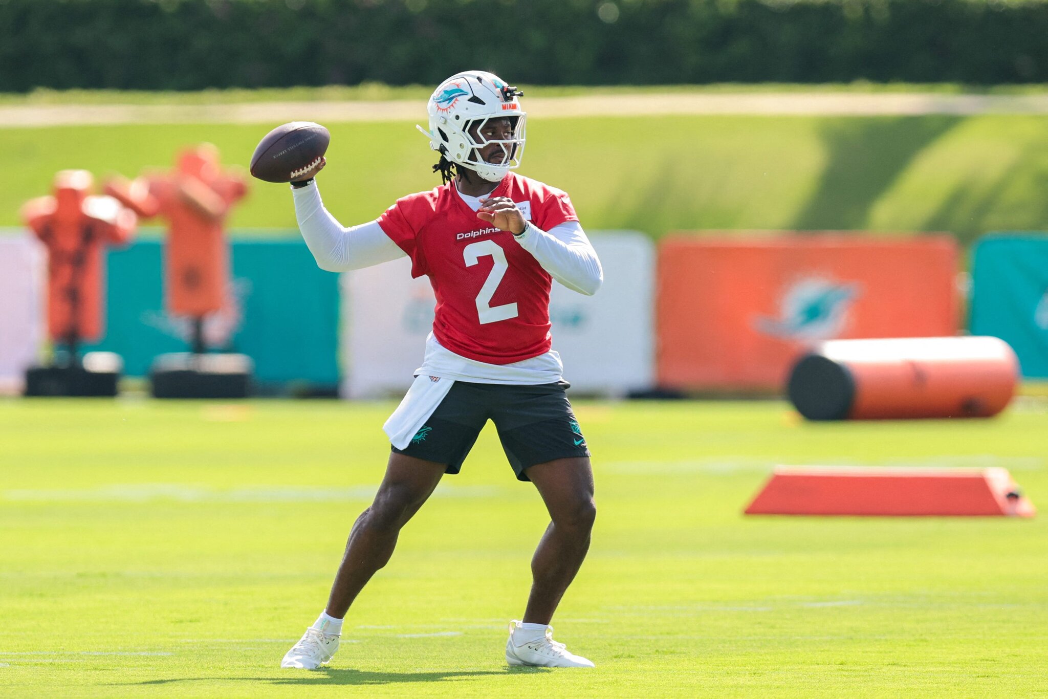 Miami Dolphins training camp practice report: There were fumbles, INTs