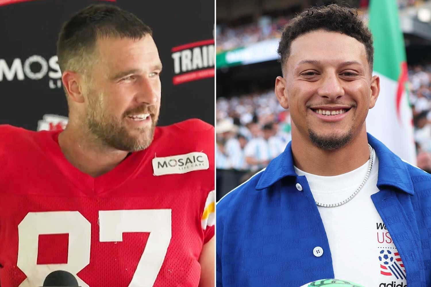 Travis Kelce Perfectly Pulls Off a Patrick Mahomes Impression: ‘There’s Something with the Frequency of His Voice