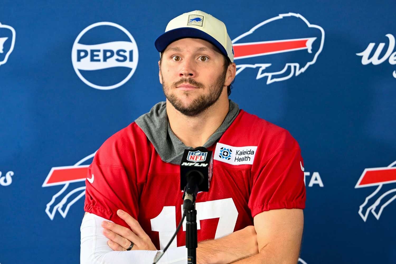 Josh Allen Wants NFL Fields to Have Real Grass Due to ‘Bubbling’ Burns He Gets from Artificial Turf: ‘Can’t Sleep at Night