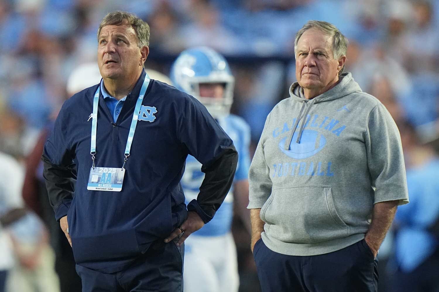 Bill Belichick’s Longtime Friend and UNC General Manager Michael Lombardi Put on Administrative Leave