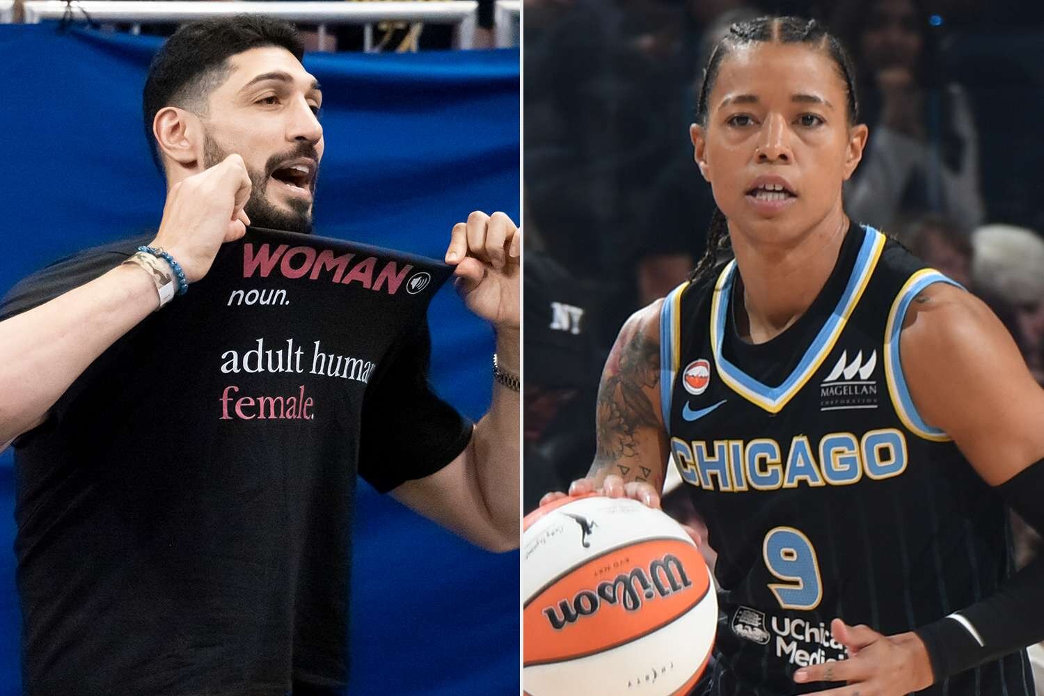 Chicago Sky Bans Enes Kanter Freedom from Arena after Heated Confrontation with Natasha Cloud