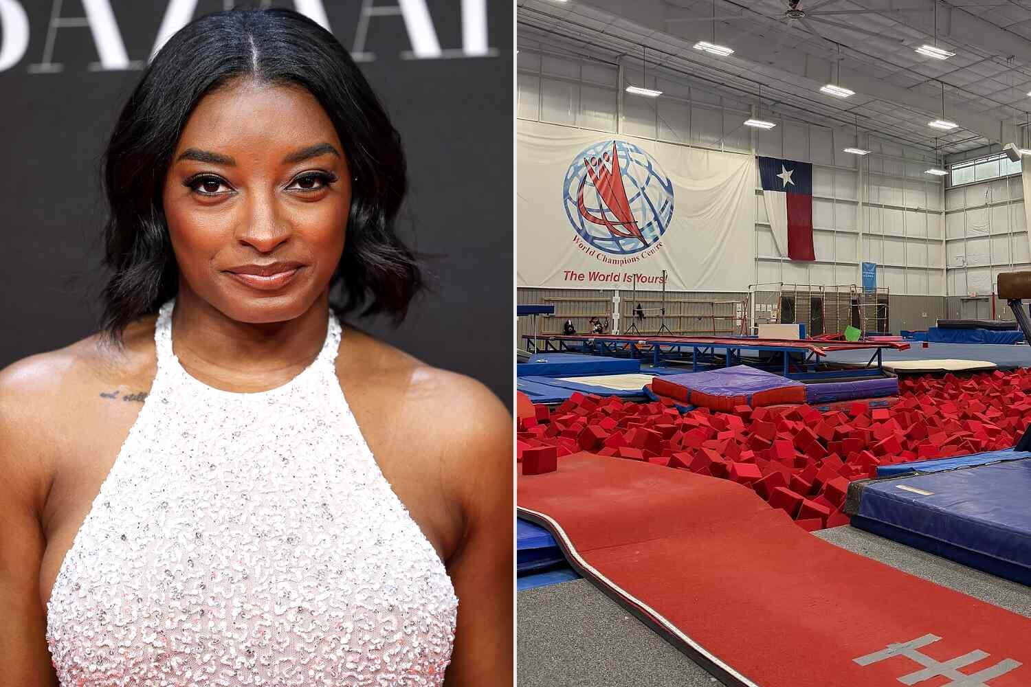 Simone Biles Teases Potential Gymnastics Comeback as She Visits Her Training Gym: ‘Just How I Left It