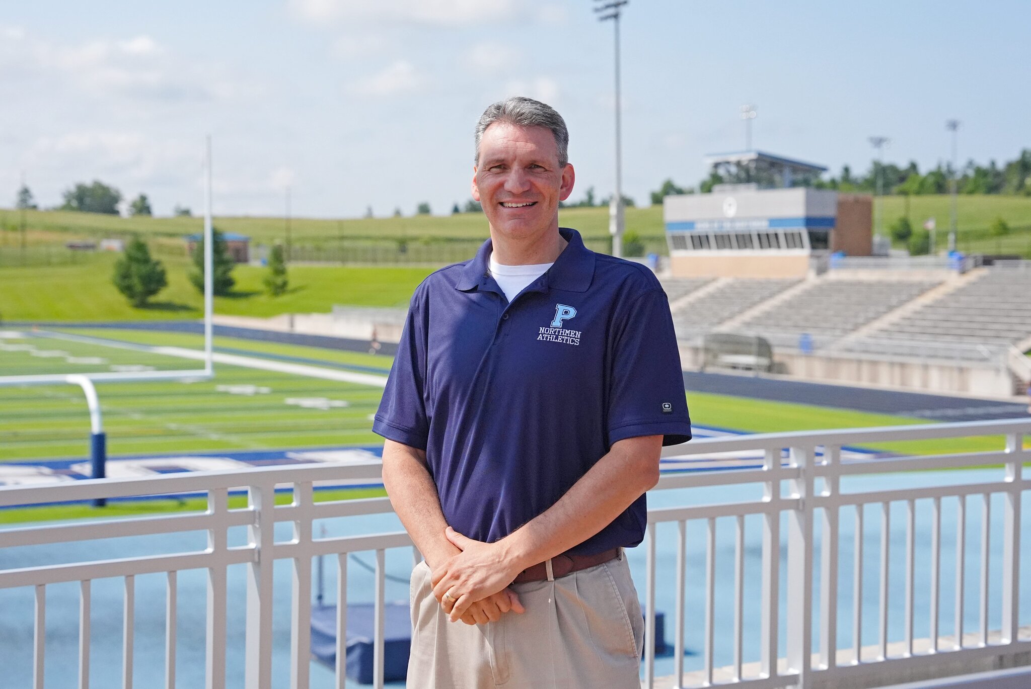 New Petoskey AD Bakker brings passion for athletics and ultimate trivia piece