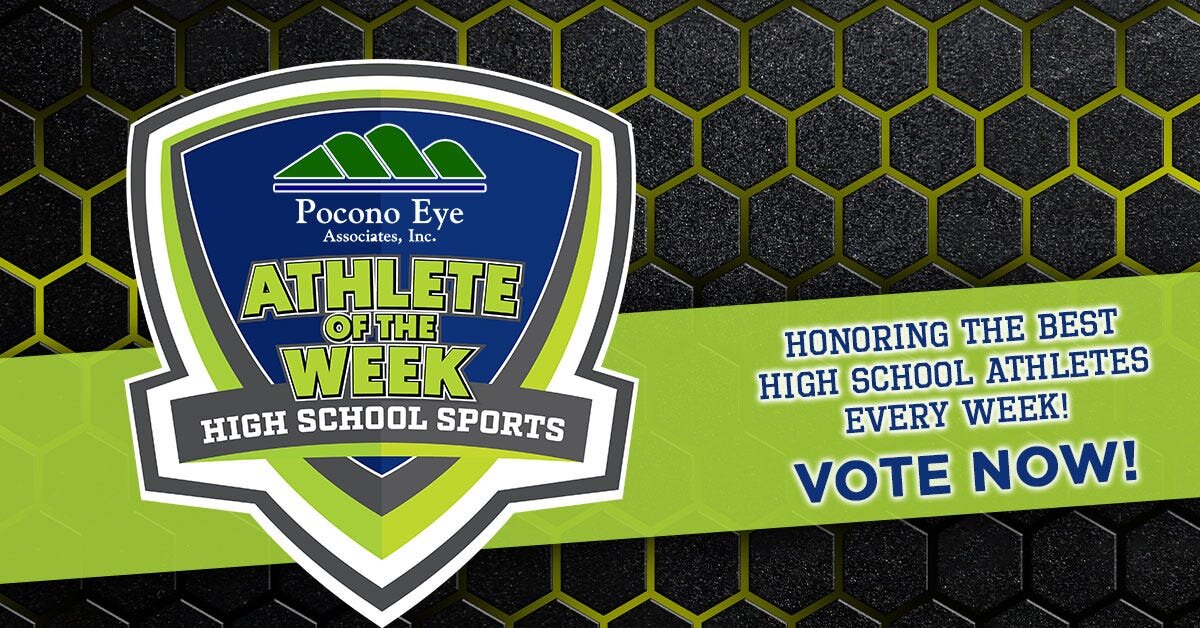 Vote for the first Pocono Eye Associates Athlete of the Week for 2026-27