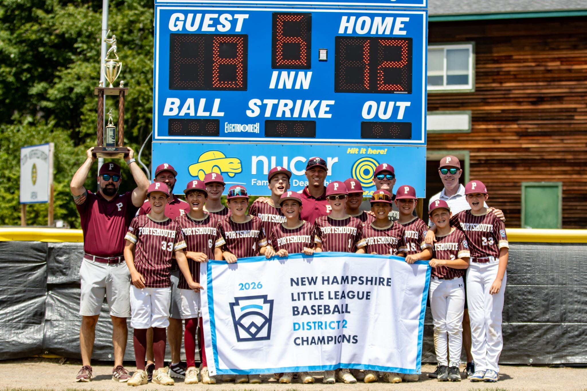 Portsmouth Little League wins district title, advances to state tourney