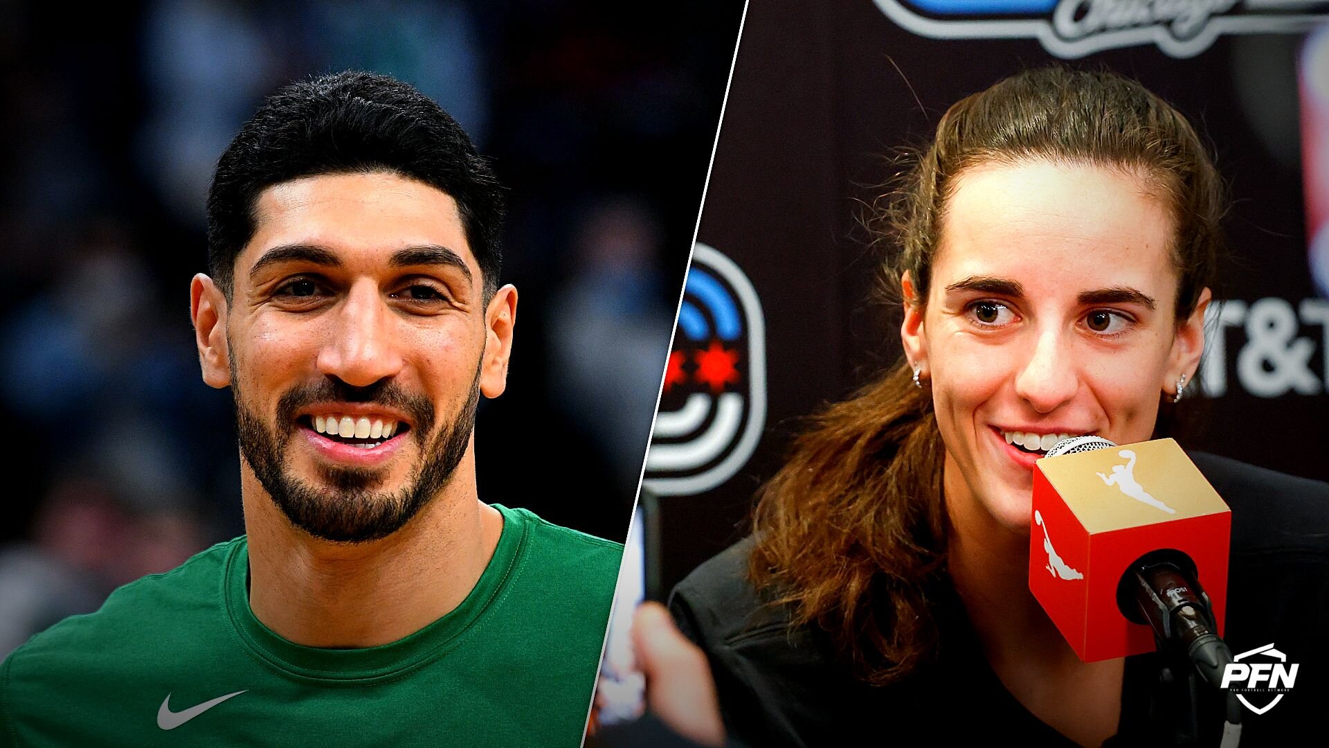 Modern Kobe and Shaq’ — Enes Kanter Predicts He and Caitlin Clark Will Dominate If Fever Pick Him in WNBA Draft