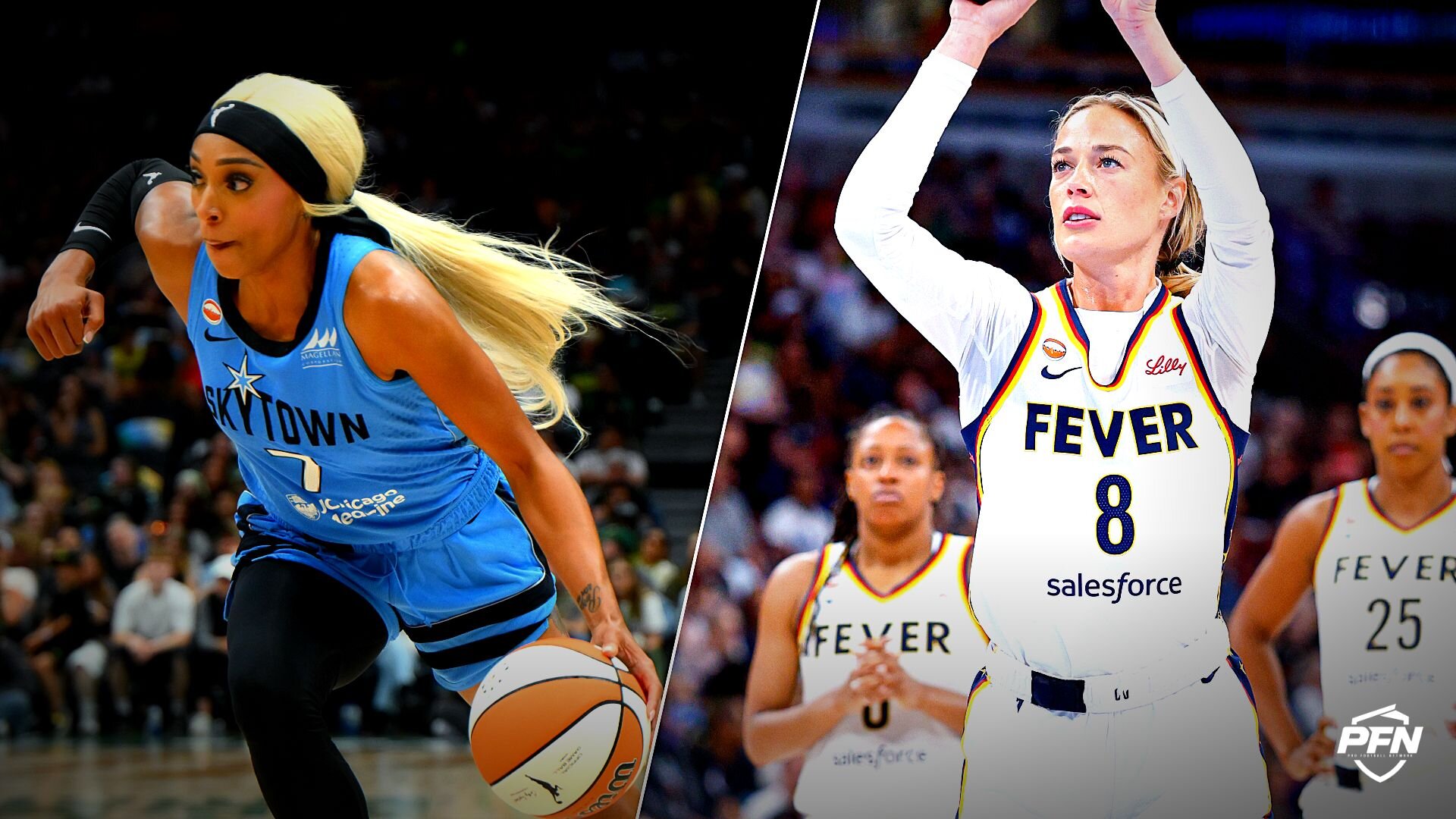 Sophie (Cunningham) Could Never’ — WNBA World Reacts to DiJonai Carrington’s Historic Night vs. Storm