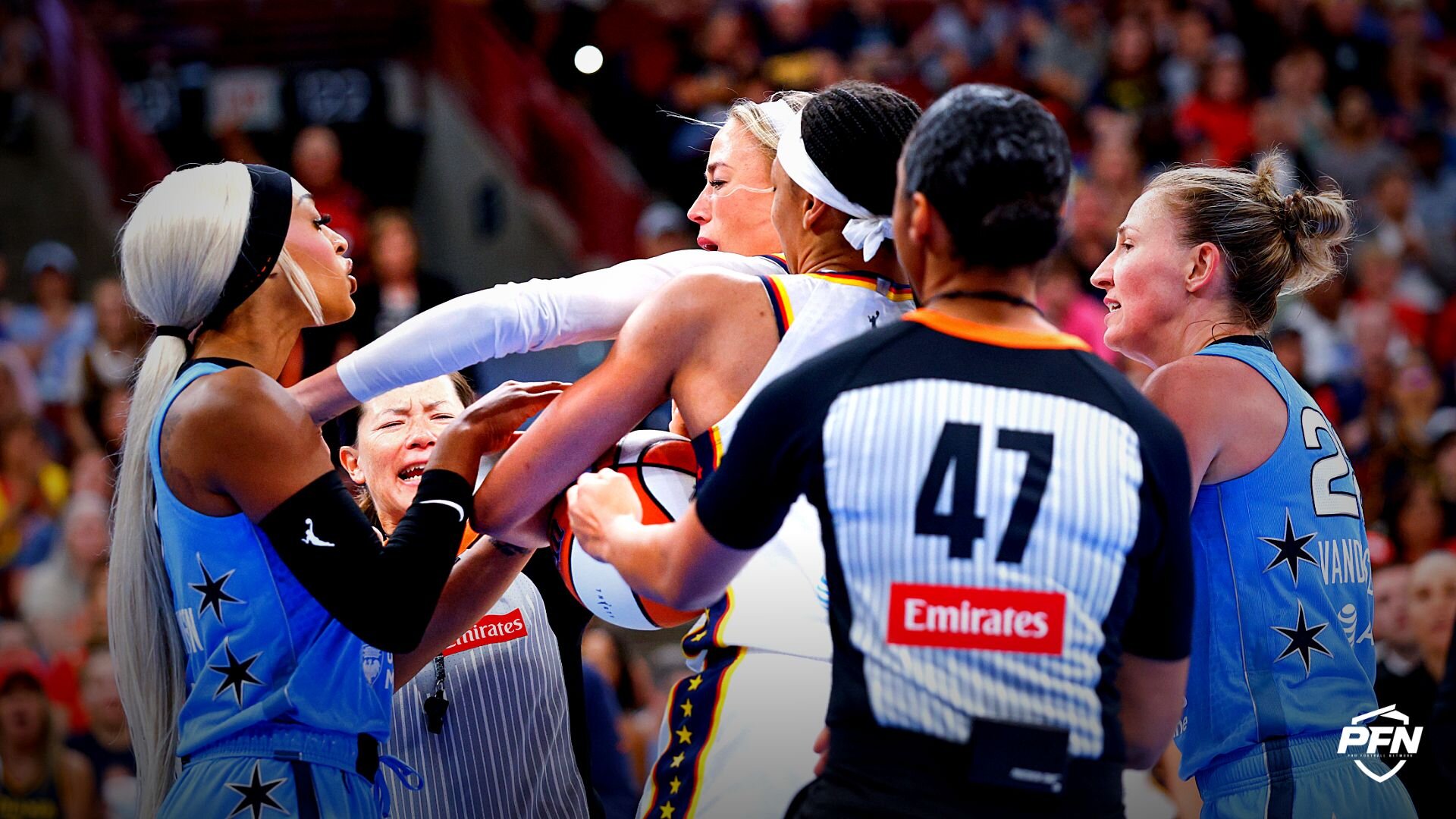 That’s Her Just Trying To Get Attention’ — Sophie Cunningham Gets Blunt on DiJonai Carrington Incident in Fever-Sky Clash