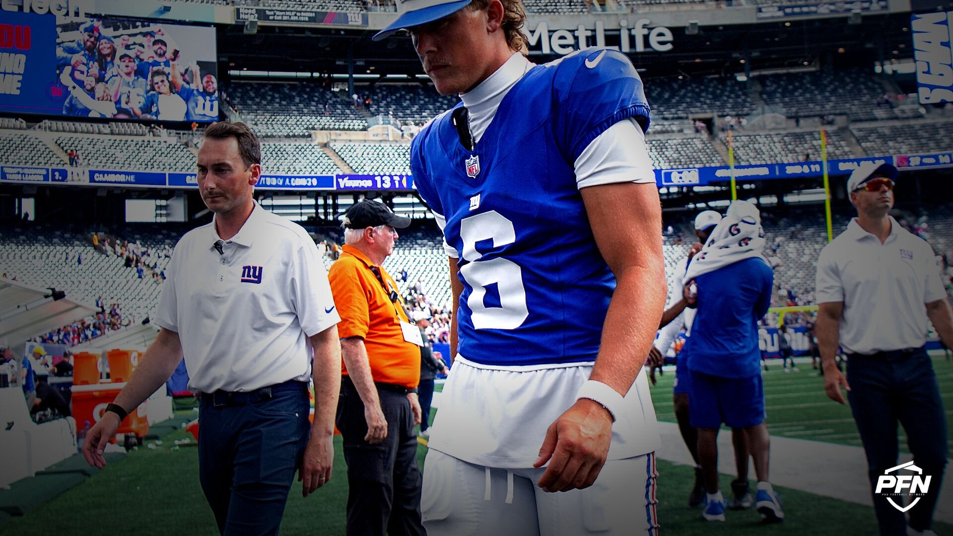 It’s a Slippery Slope’ — Giants Insider Warns Jaxson Dart of Unfair ‘Tag’ After Multiple Blue Tent Visits