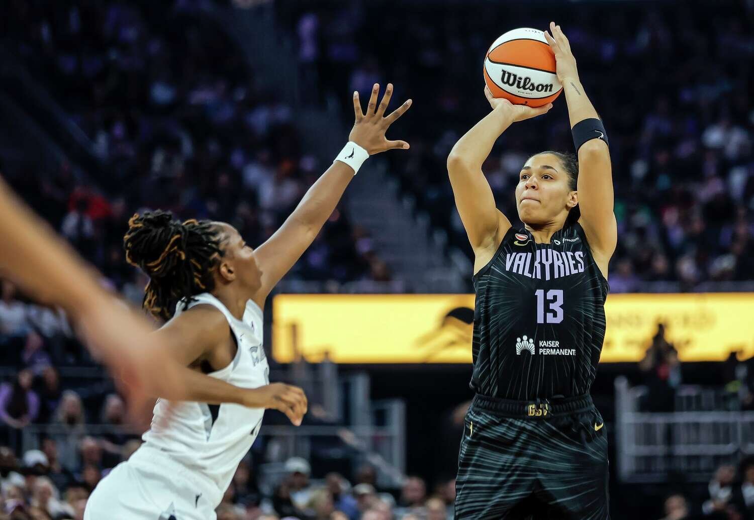 Janelle Salaün's shot-making is a ‘cheat code' for the Valkyries off the bench