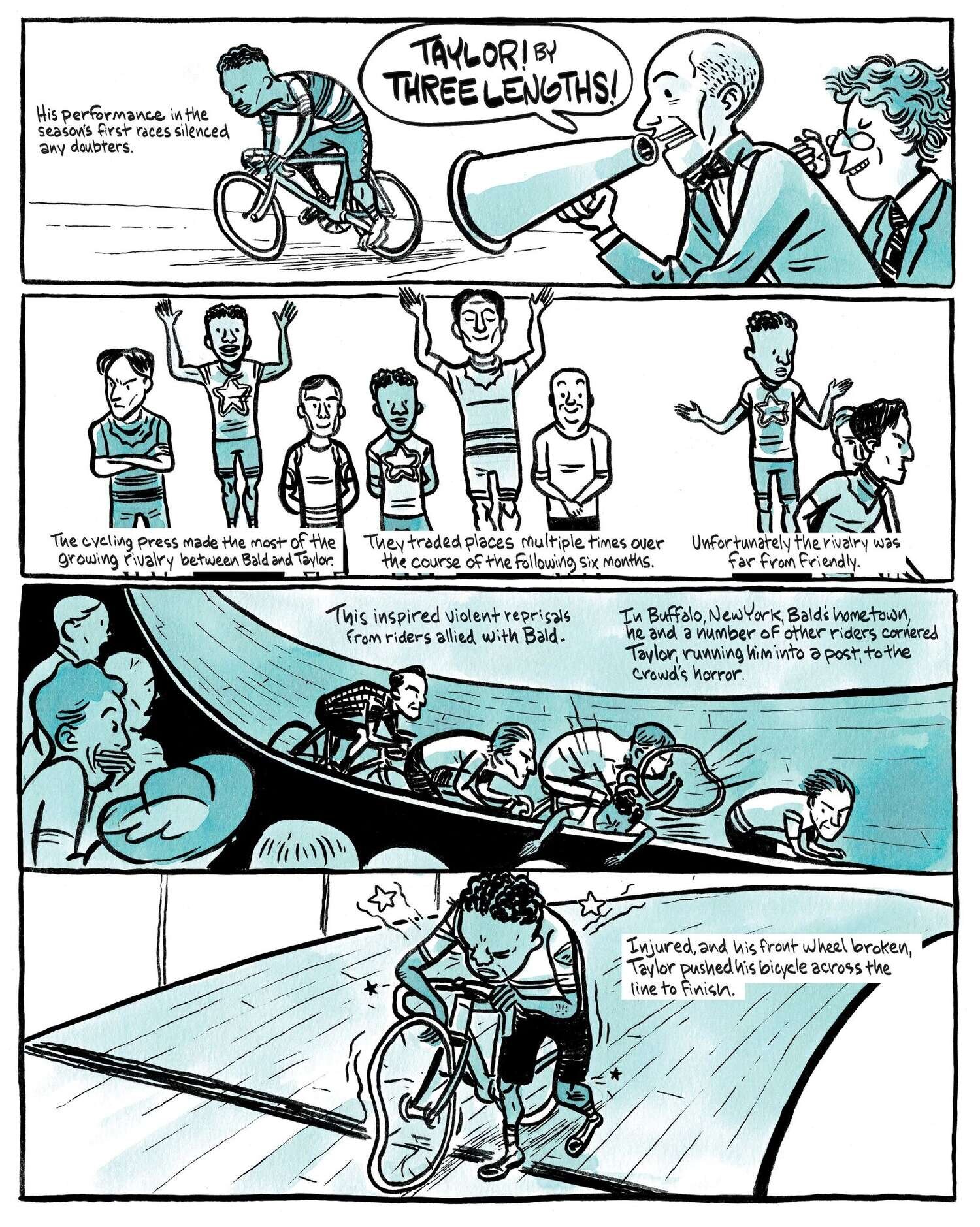 He was the world's fastest man on a bike. Now, an Oakland artist is reviving his legacy
