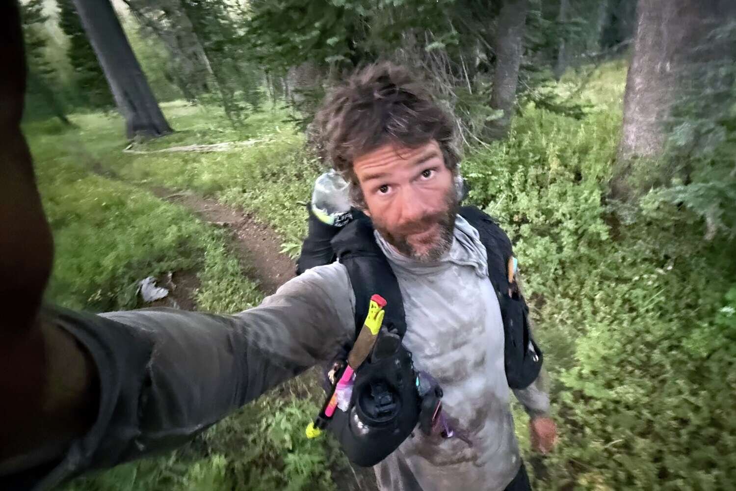 This speed-hiker just smashed the record on the Pacific Crest Trail, hiking alone