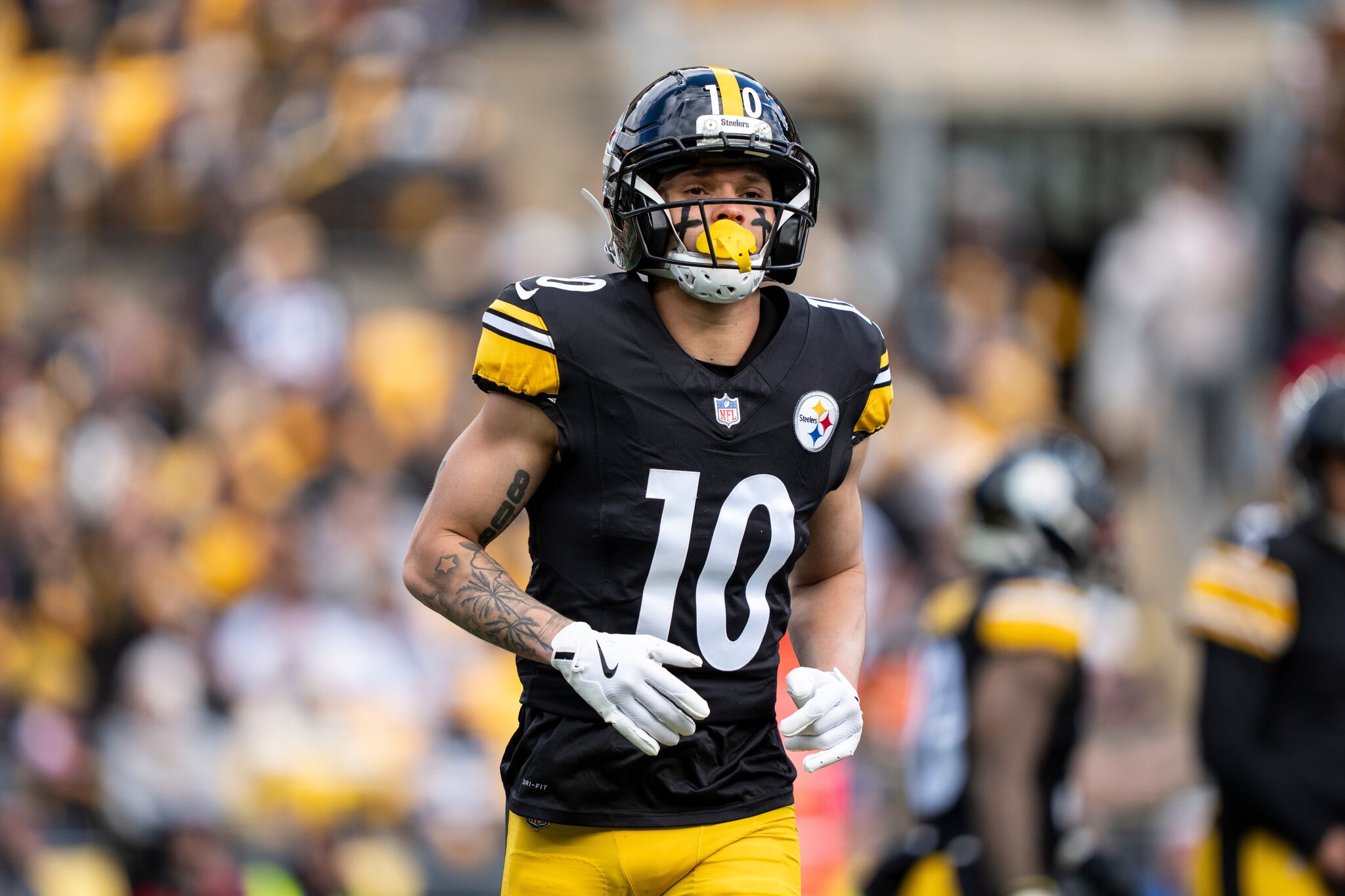 Steelers’ DK Metcalf: Roman Wilson more confident in Year 3