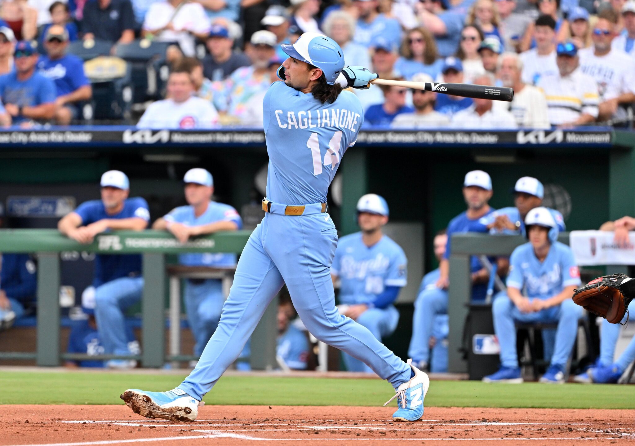 Jac Caglianone powers Royals to a victory