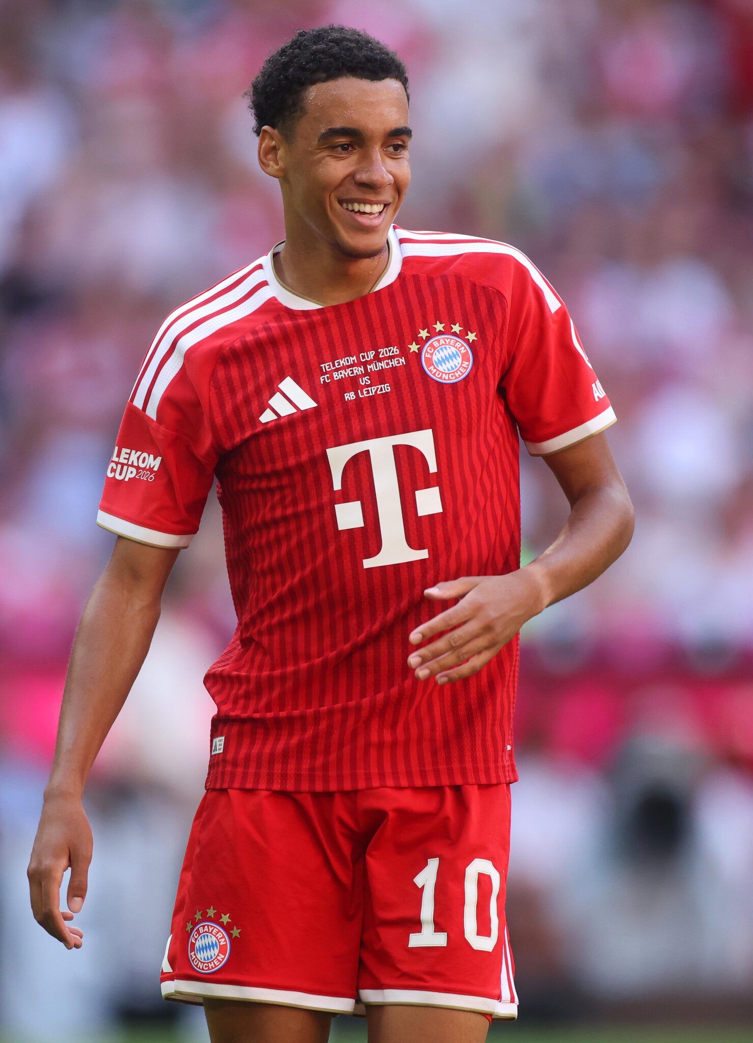 Things are looking up for Jamal Musiala, who’s pleased with Bayern Munich’s handling of his situation