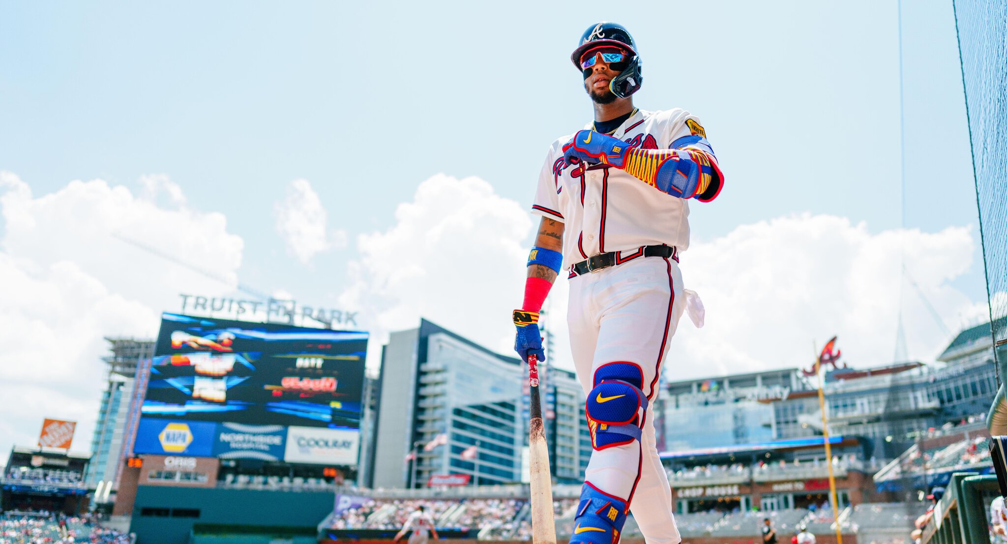 Drake Baldwin leads off, Ronald Acuña Jr. back in right field in Marlins series opener