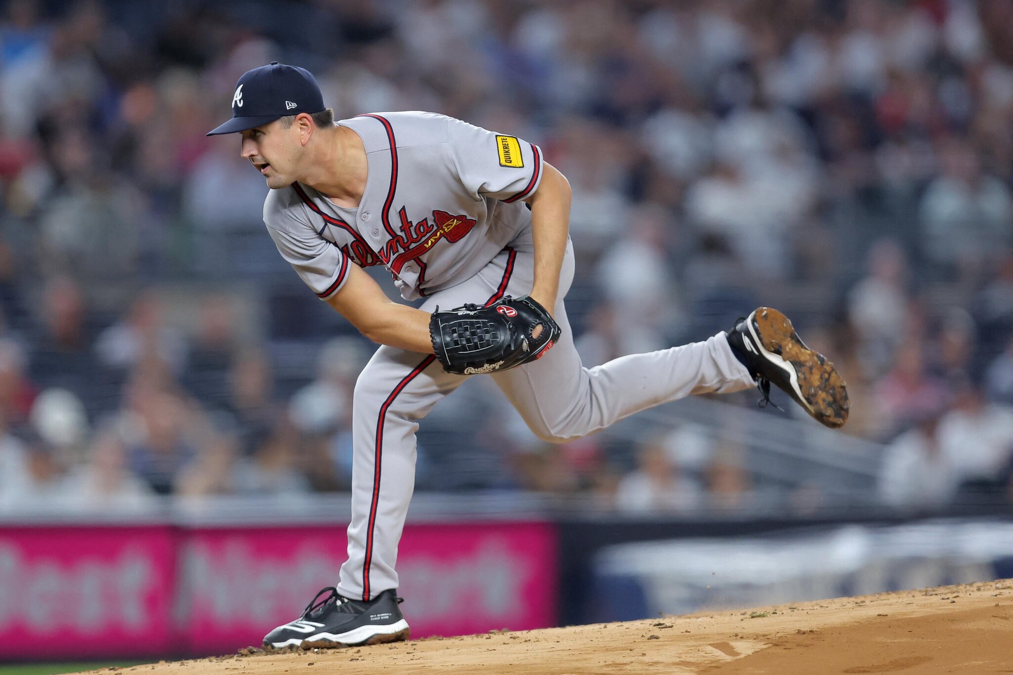 Braves’ 8-game win streak snapped behind late collapse, spoiling Tyler Mahle’s debut