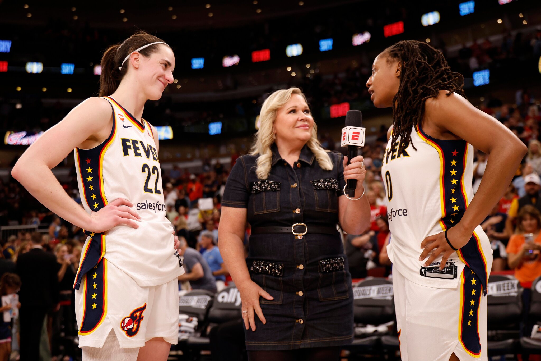 Caitlin Clark, Kelsey Mitchell are making the Fever into title contenders