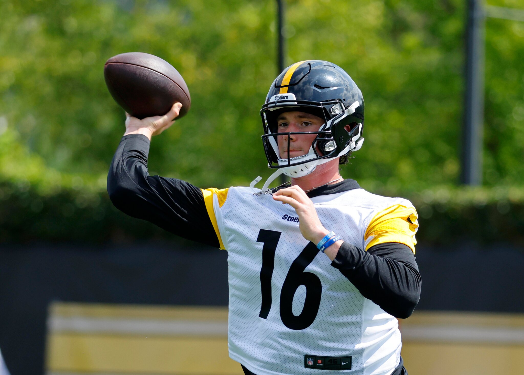 Drew Allar is finding purpose in every snap at training camp