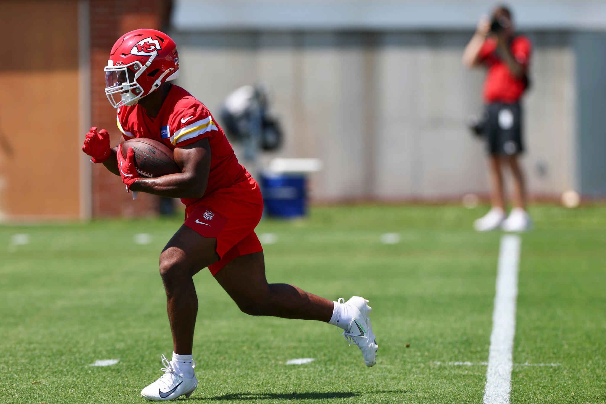 Chiefs training camp: Excitement for revamped screen game is brewing