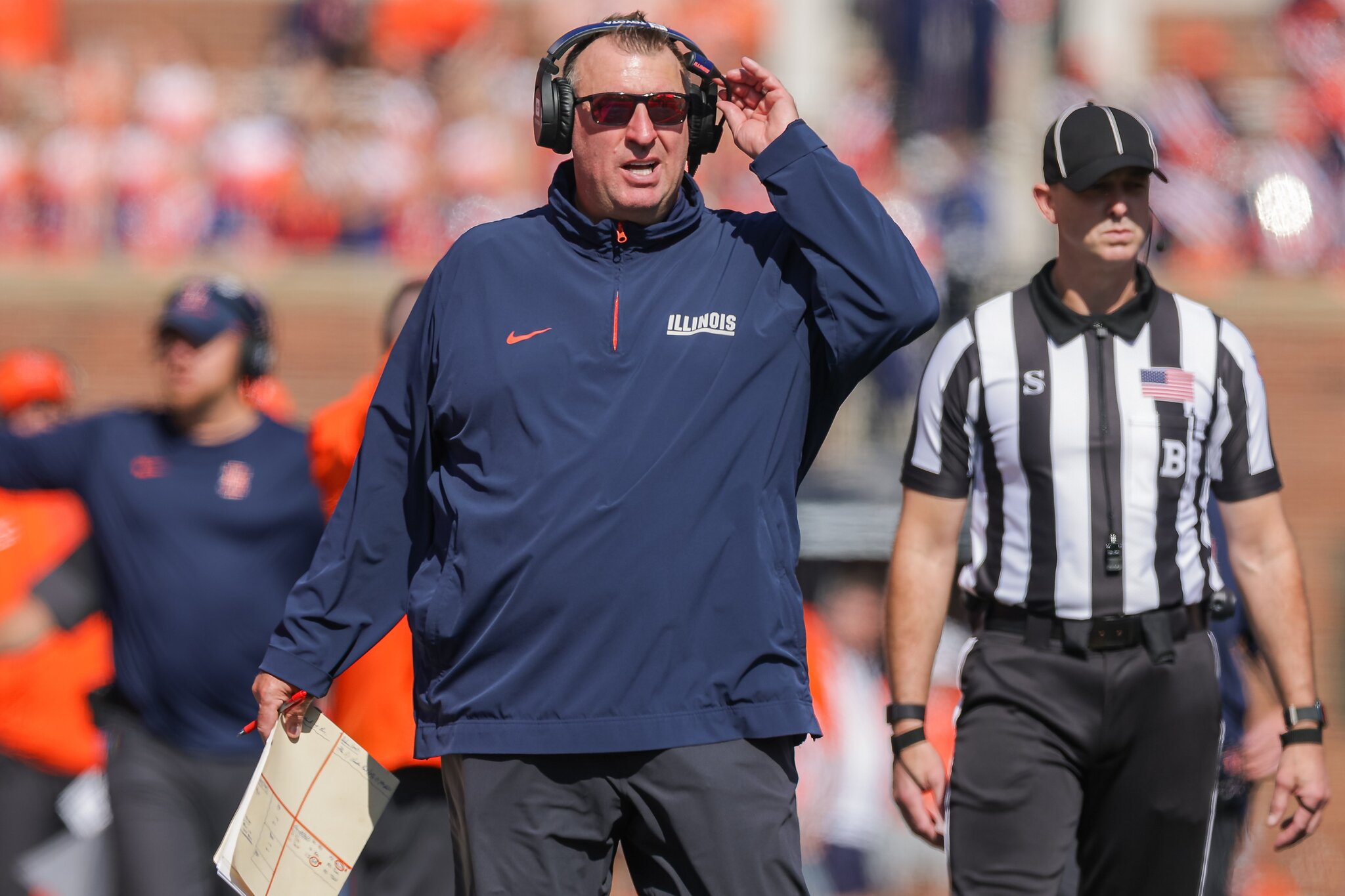 Bielema reveals Illinois roster changes, injury updates