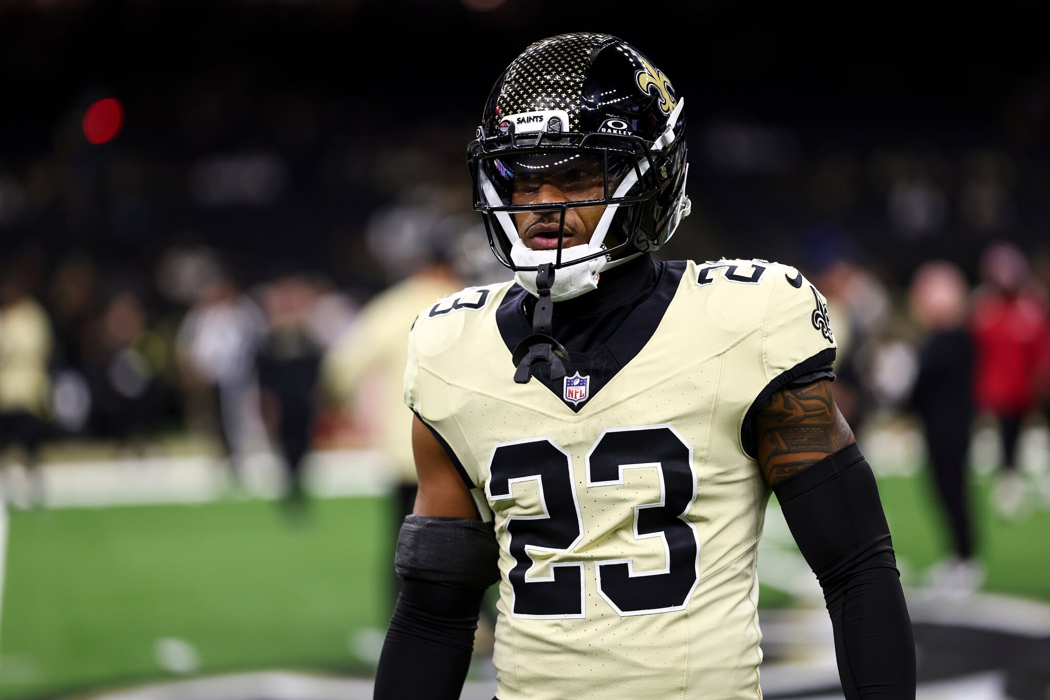 Julian Blackmon embracing fresh start after injury-shortened first season with Saints