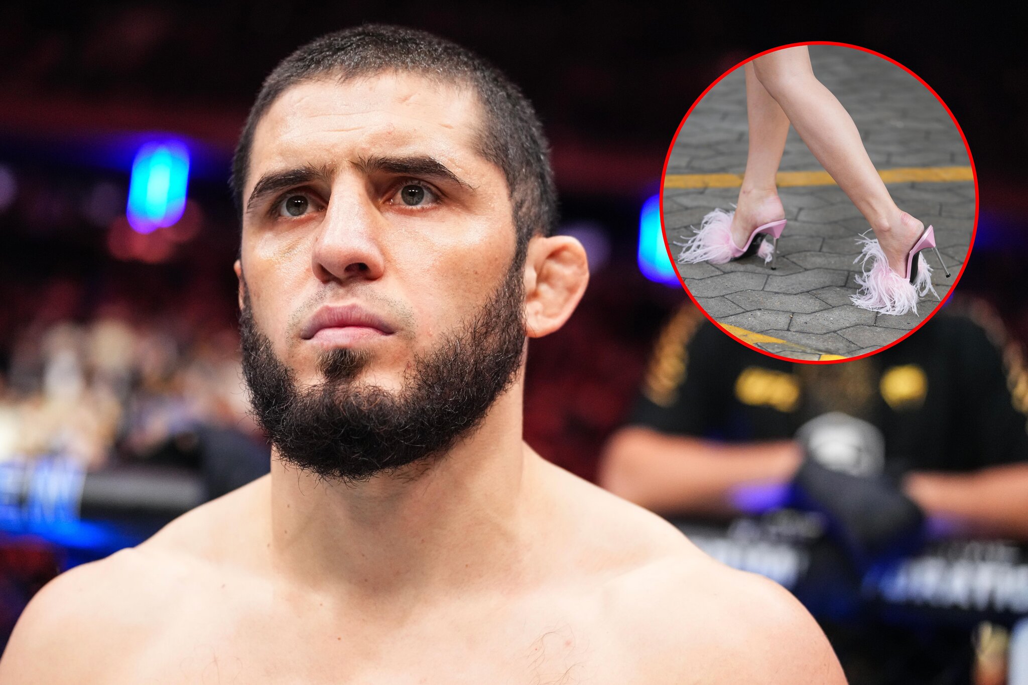 Ian Garry accuses Islam of wearing ‘high heels’ to boost height during UFC 330 face off, Makhachev responds