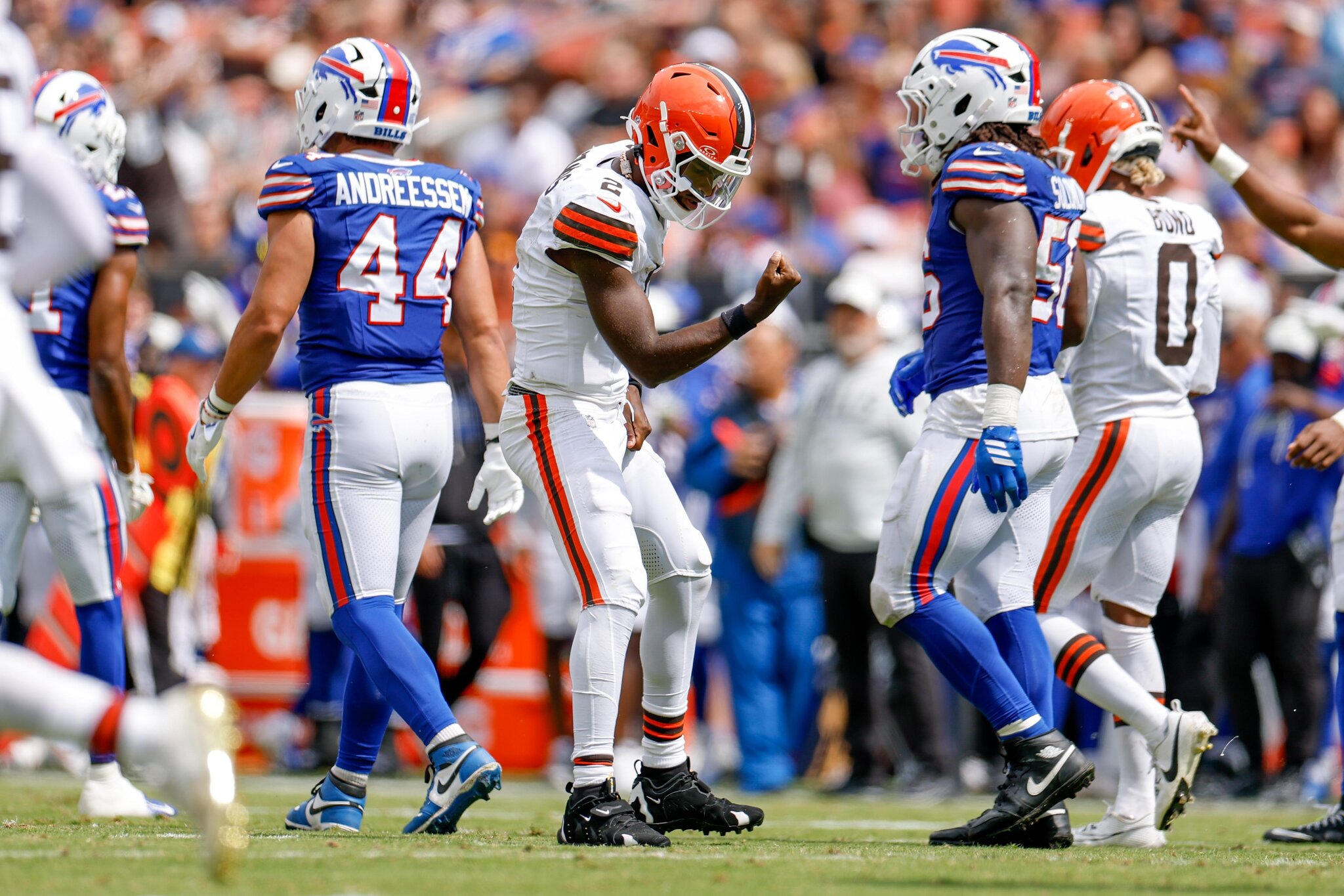 Cleveland Browns vs. Buffalo Bills final score: Shedeur Sanders plays ok, Deshaun Watson a disaster in 31-7 loss