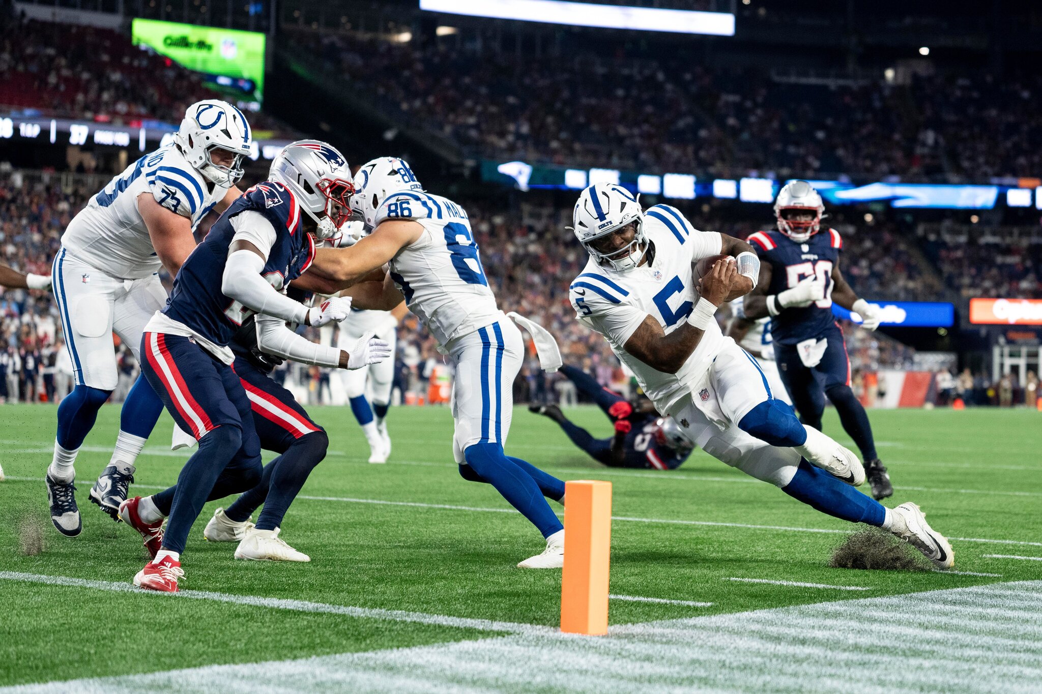 Colts have plenty to evaluate after preseason opener tie with Patriots