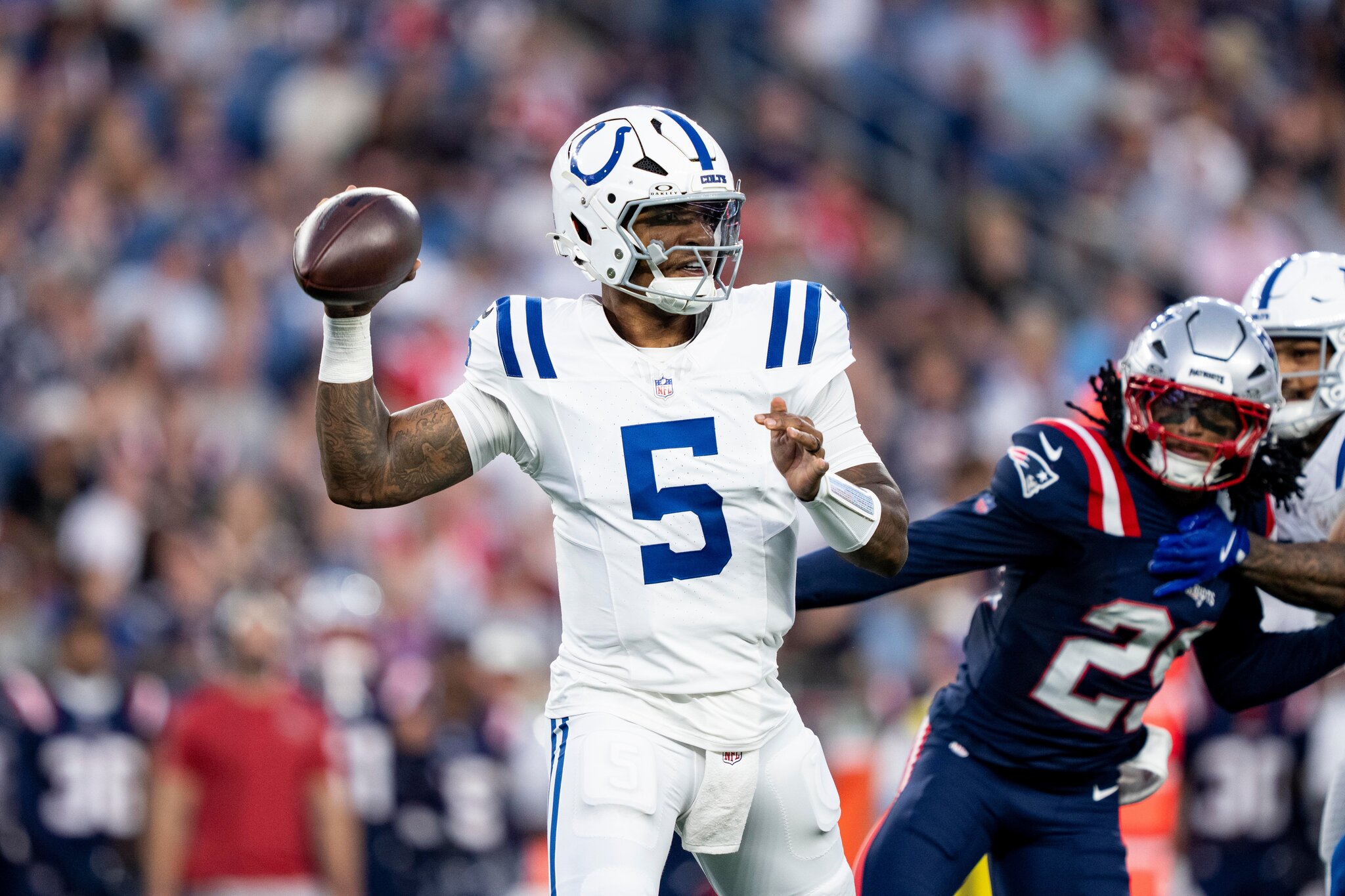Breaking down Anthony Richardson’s game vs the Patriots