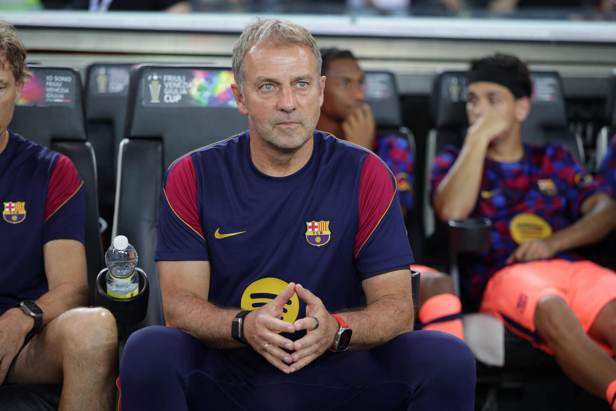Hansi Flick is preparing Barcelona fans for a slow start to the season