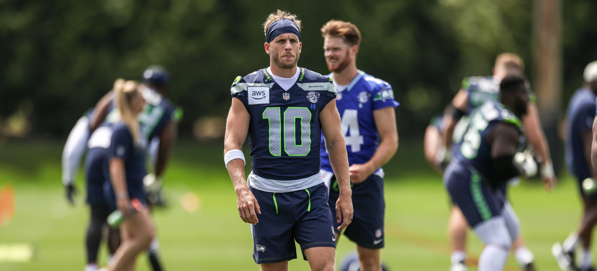 Seahawks training camp 2026: A super Cooper Kupp catch on Day 2