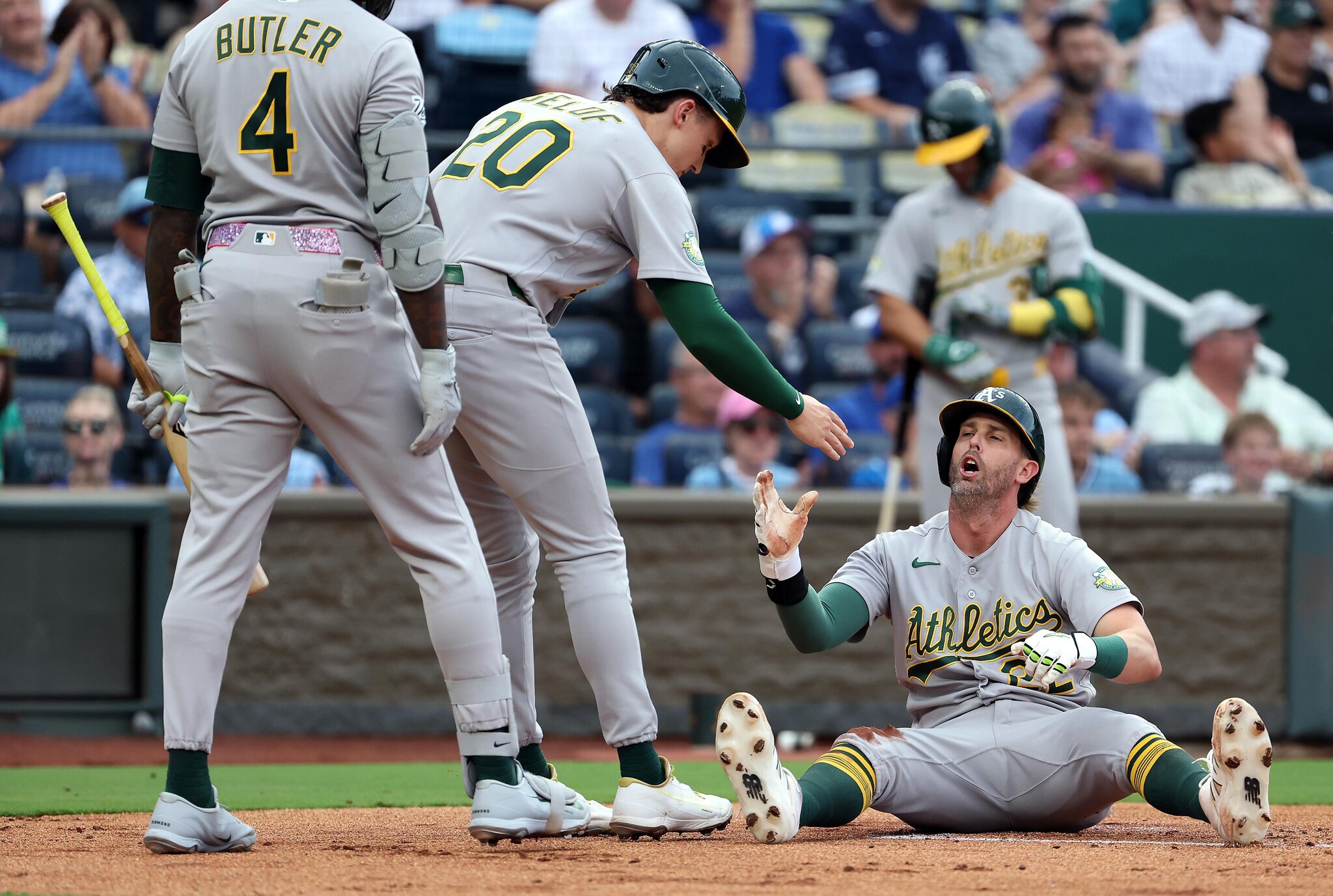 A’s Blow Late Lead, Fall To Royals 4-3