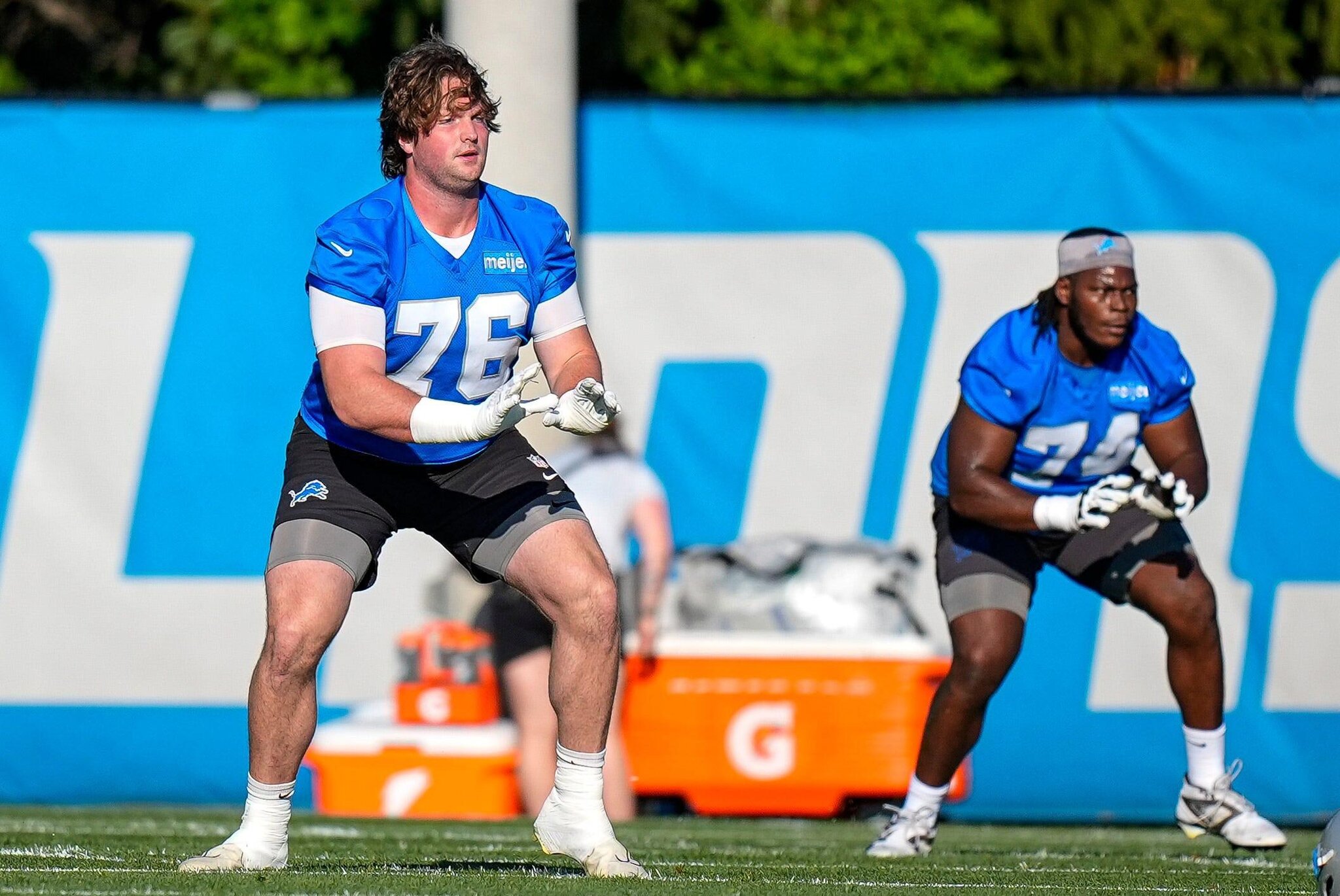 Detroit Lions training camp observations, Day 1: New players, new roles