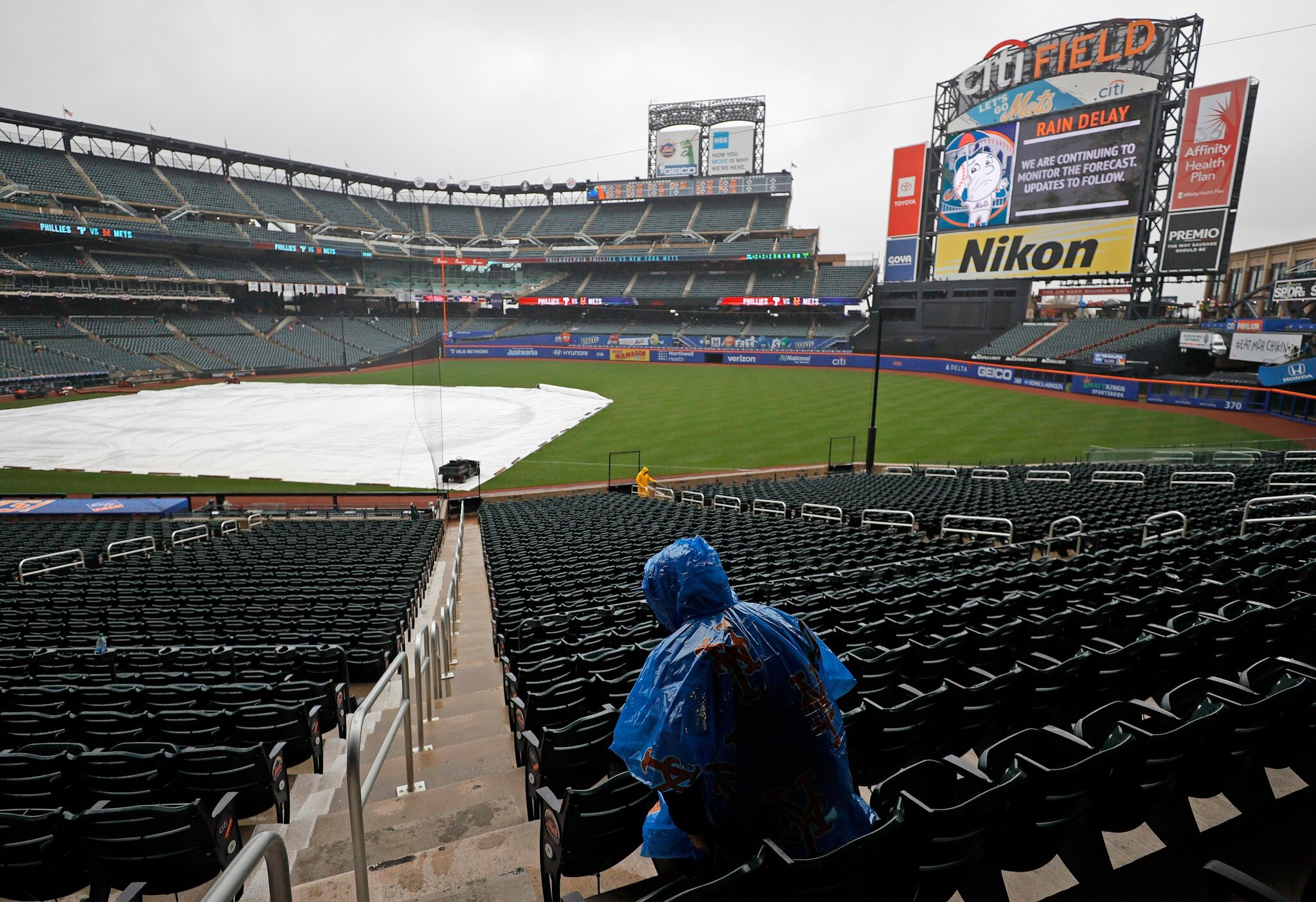 Tonight’s Mets/Braves game postponed due to forecasted rain