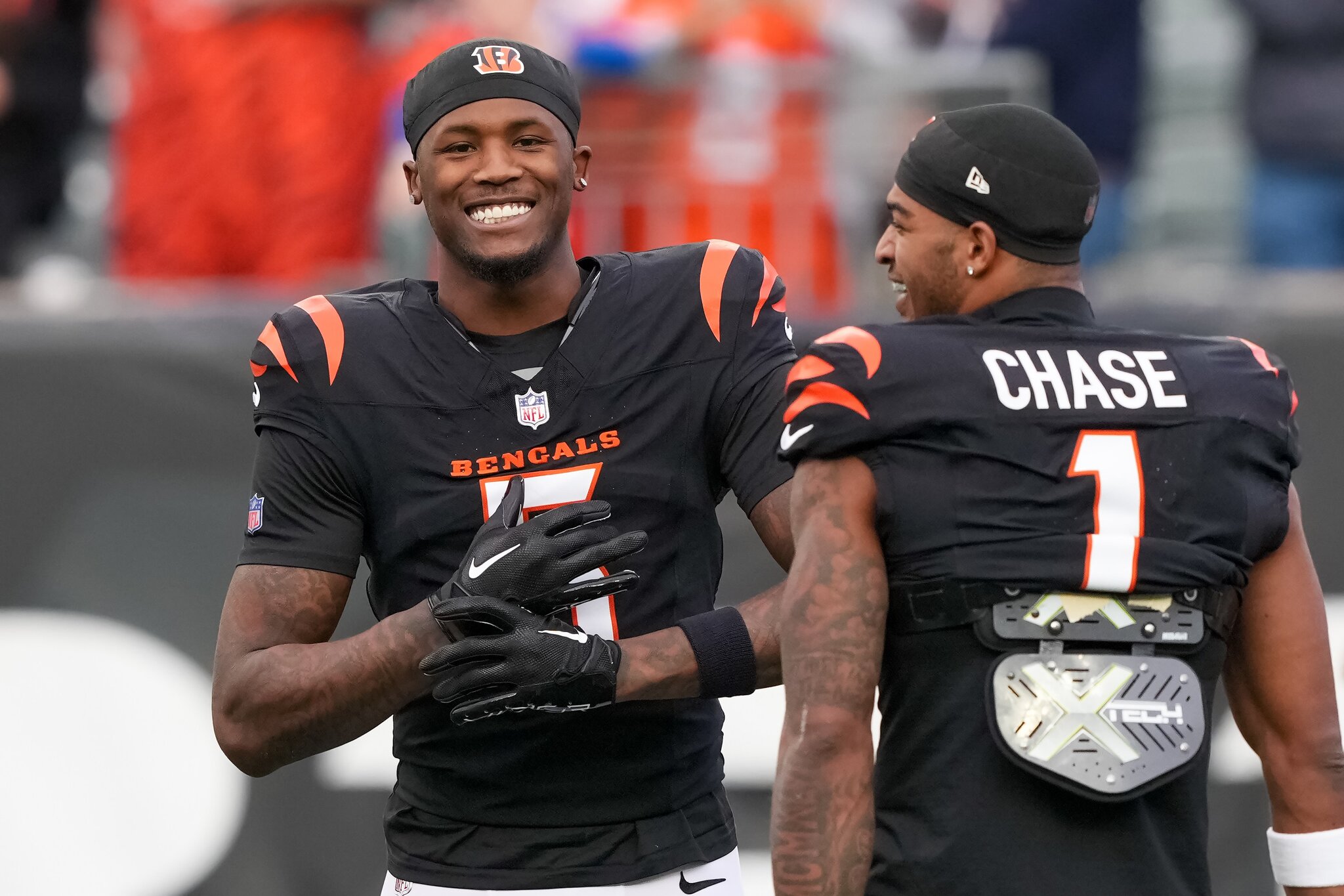 Tee Higgins nearly earns the top spot in best WR2 rankings