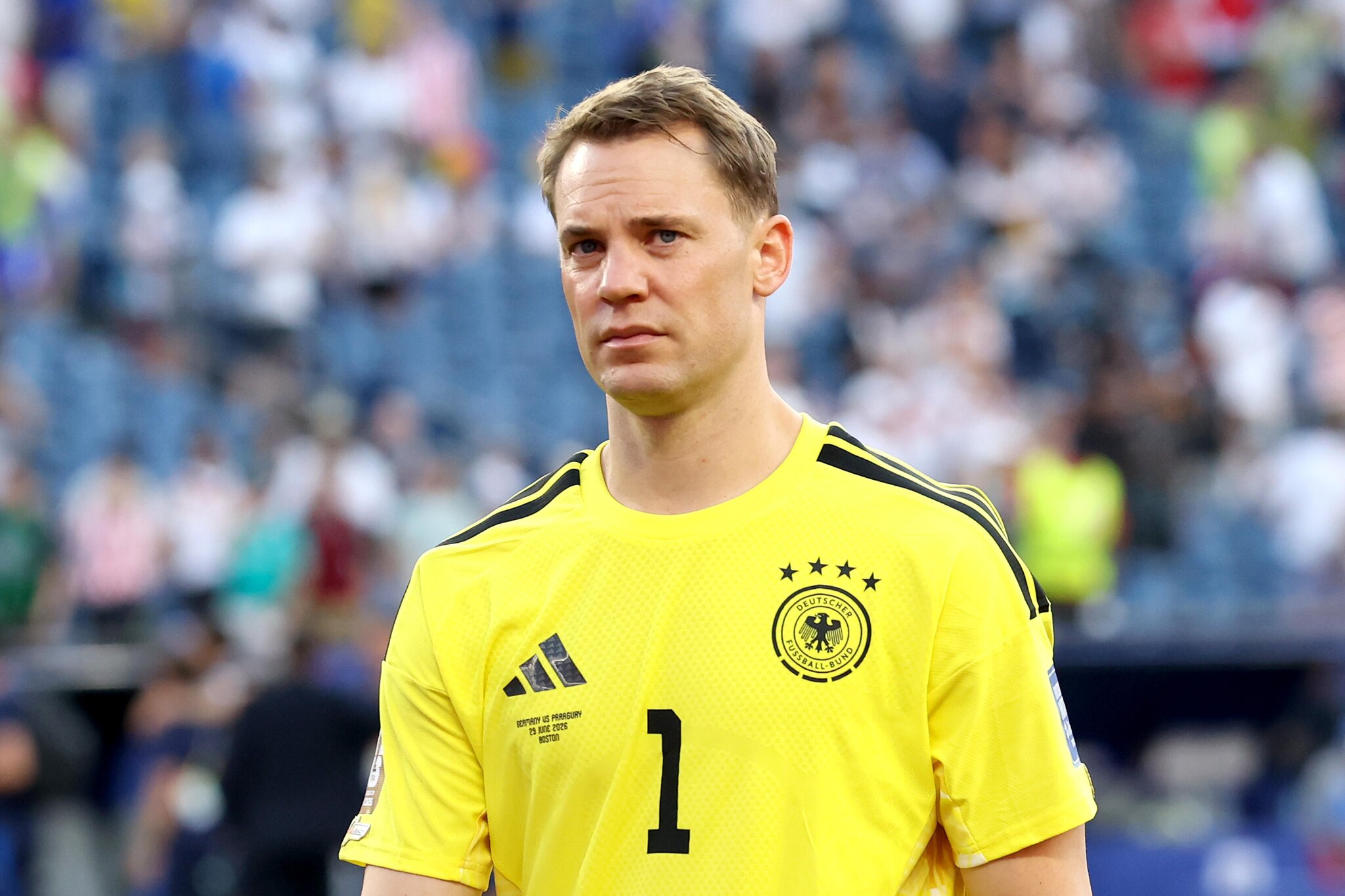 Bayern Munich’s Manuel Neuer didn’t choose to be a goalkeeper