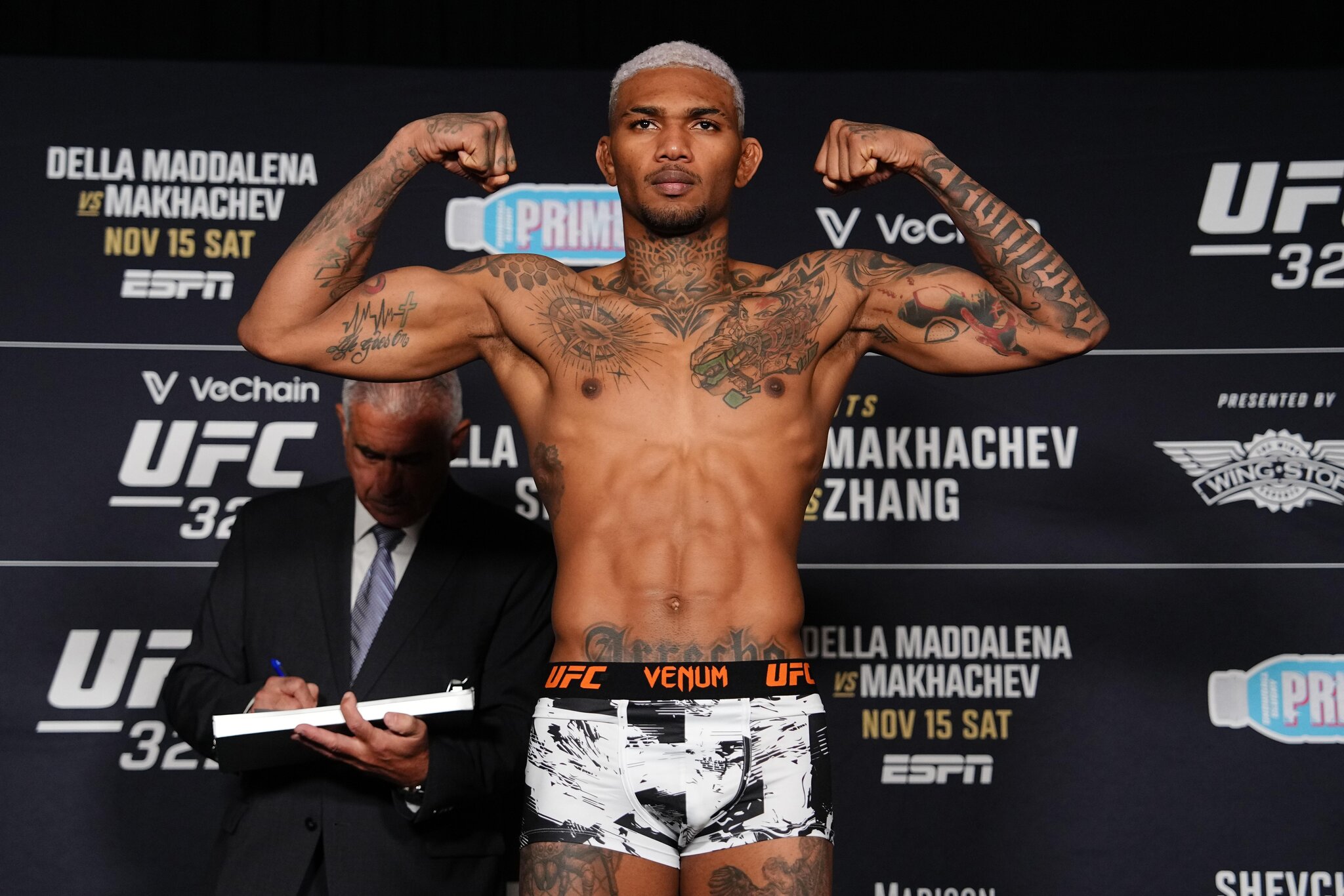 Michael Morales weighs an astonishing amount less than a week out from backup role for UFC 330