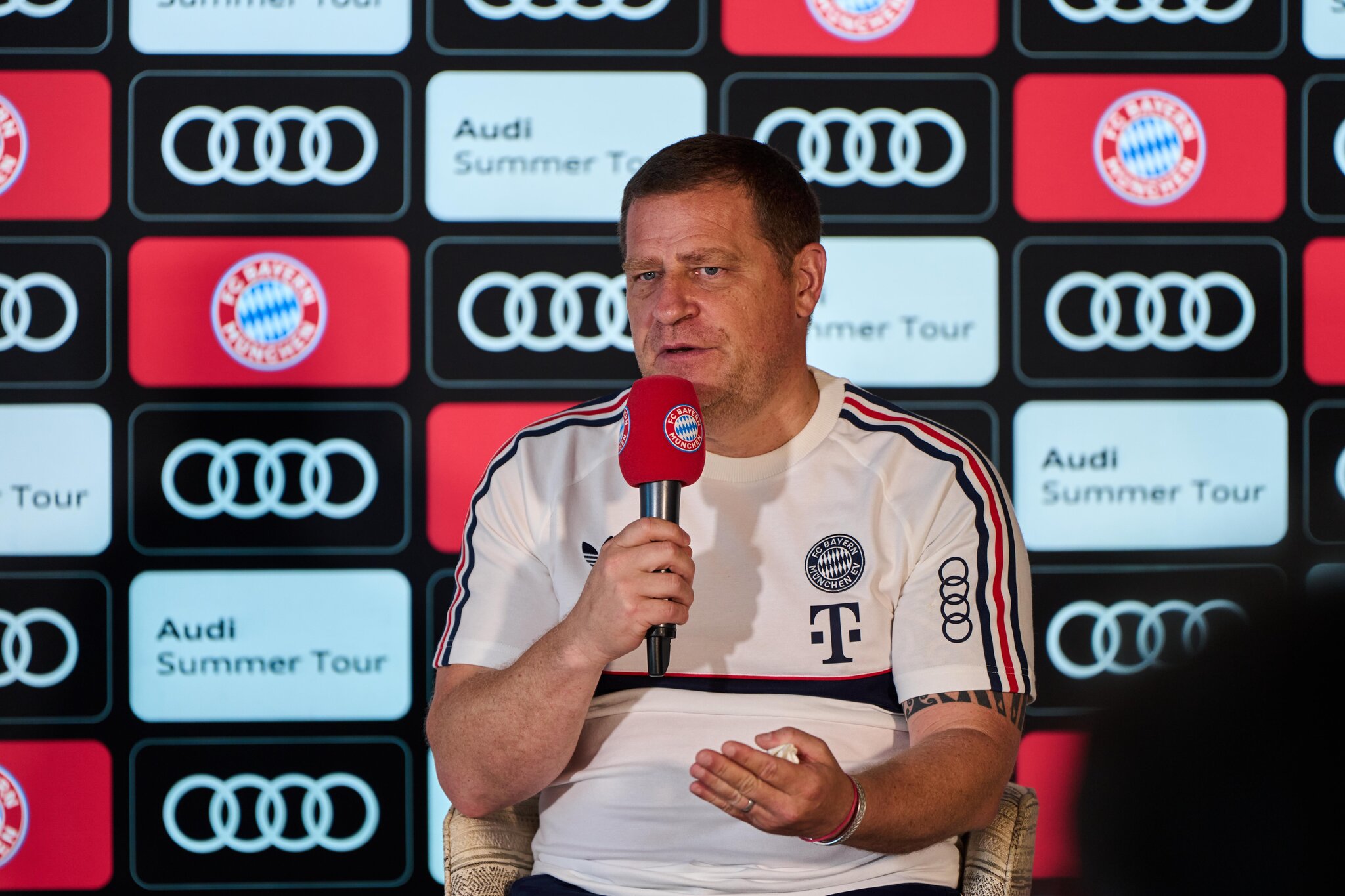 Max Eberl has lofty goals for Bayern Munich this season