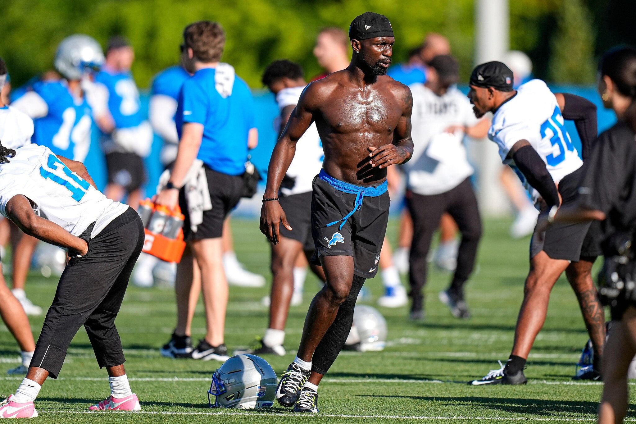 Lions safety Kerby Joseph optimistic about injury with help from his faith