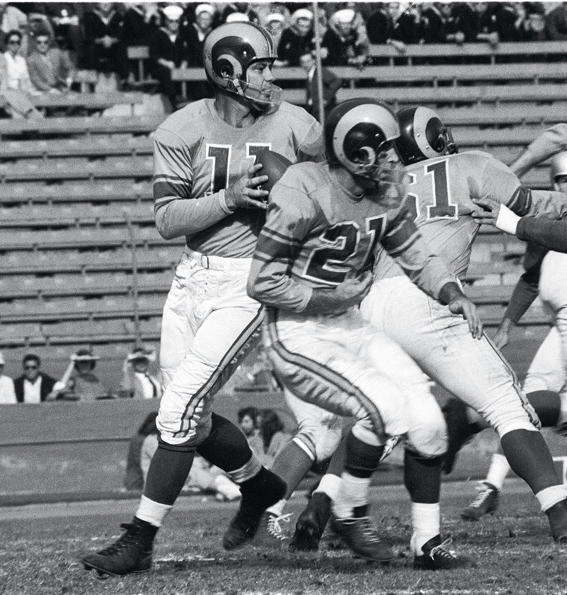 Which QB will finally topple Norm Van Brocklin’s record?