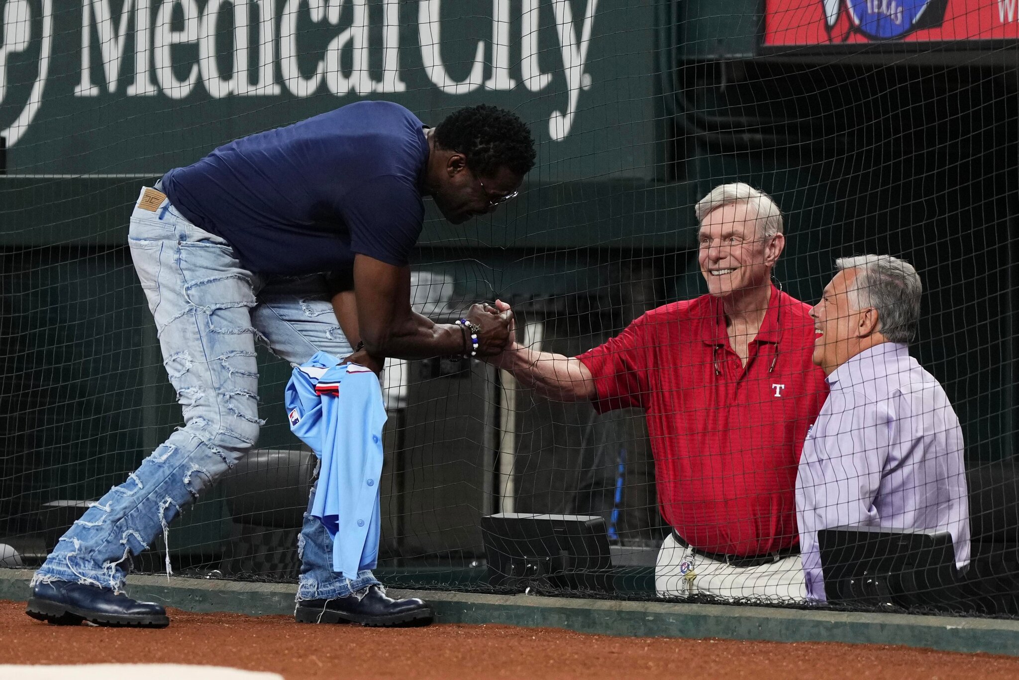 Neil Leibman leaving the Rangers