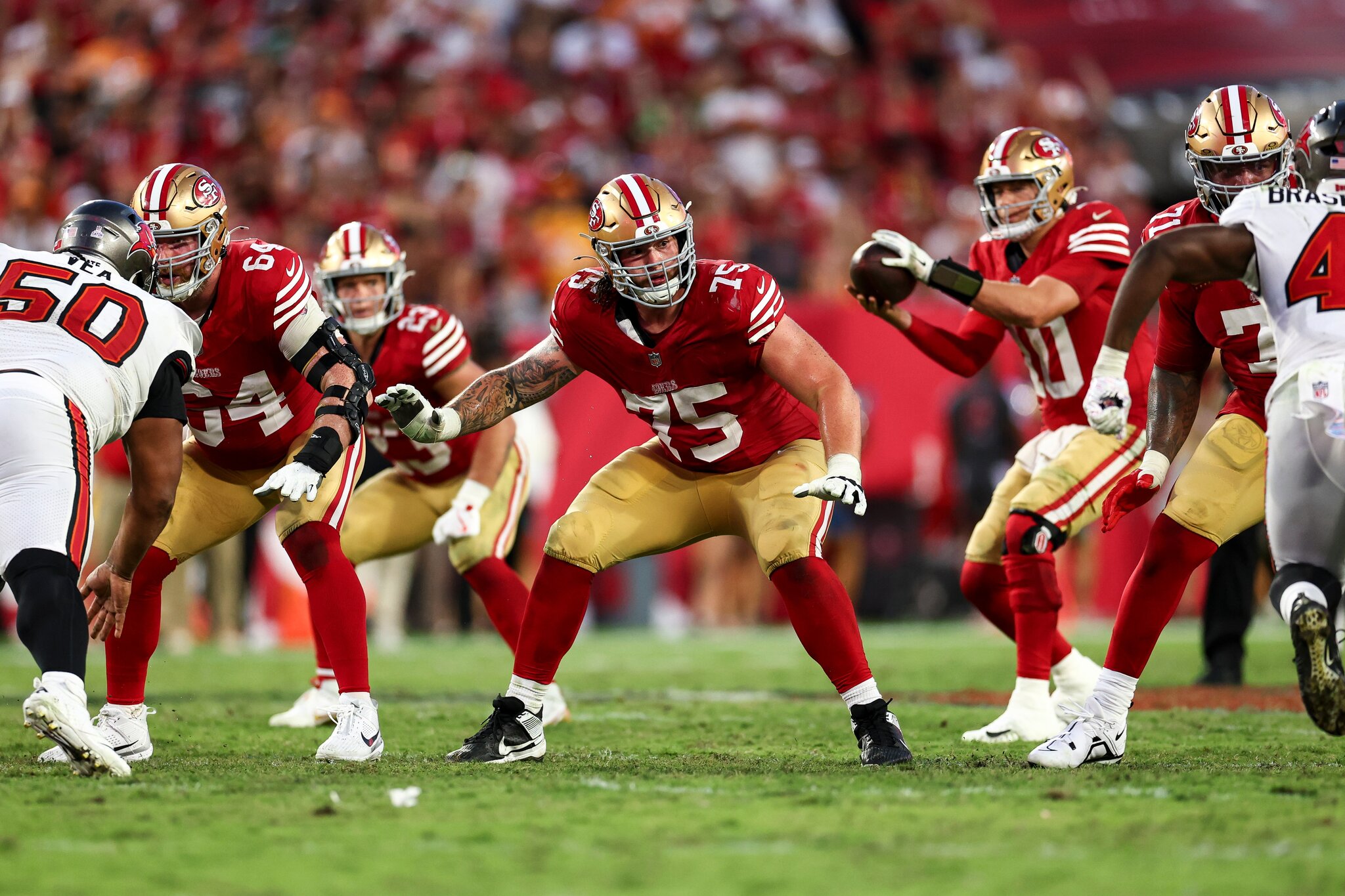 49ers release their first unofficial depth chart for the preseason opener