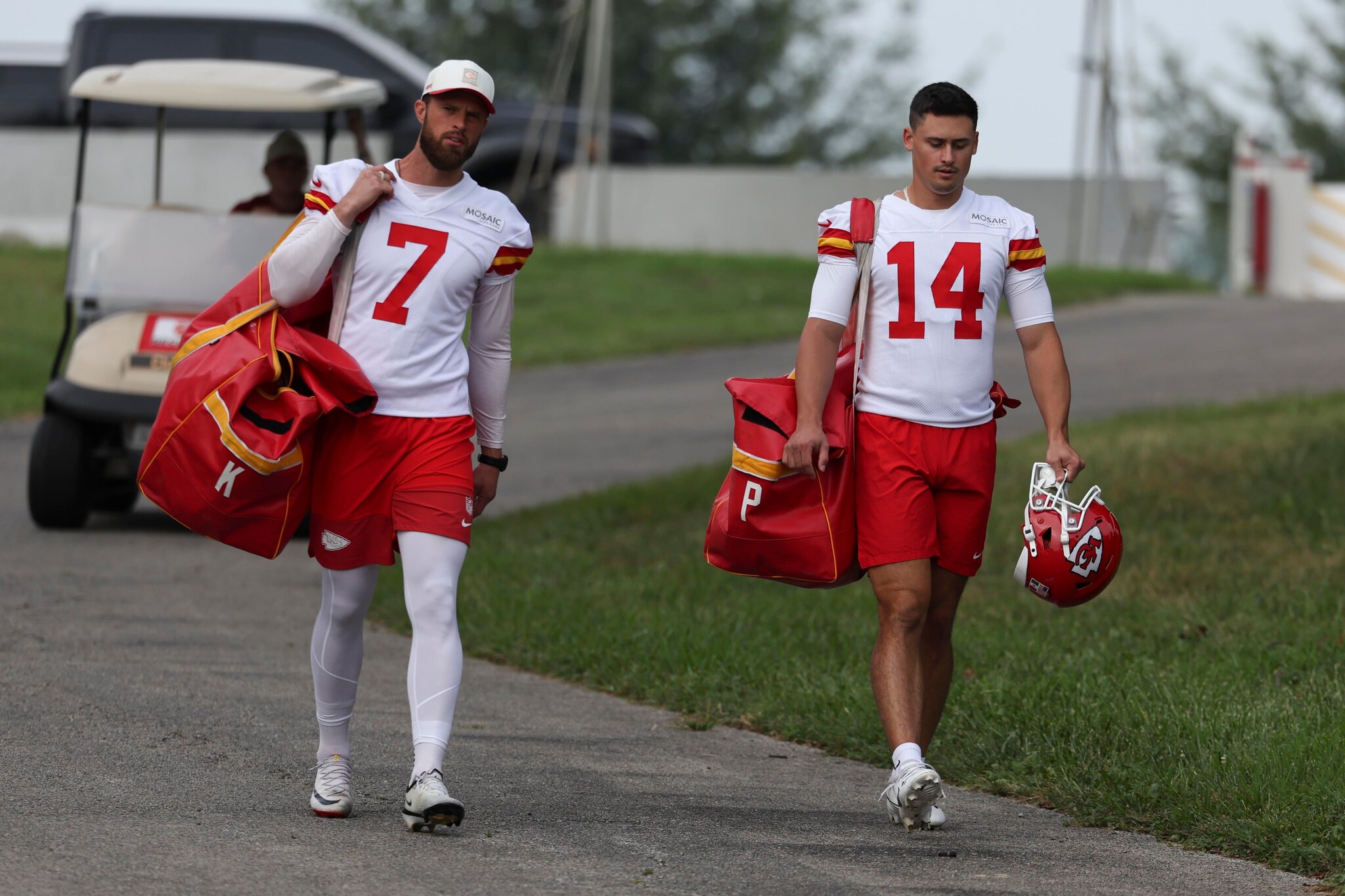 Chiefs kicker Harrison Butker talks about tweaking routine this season