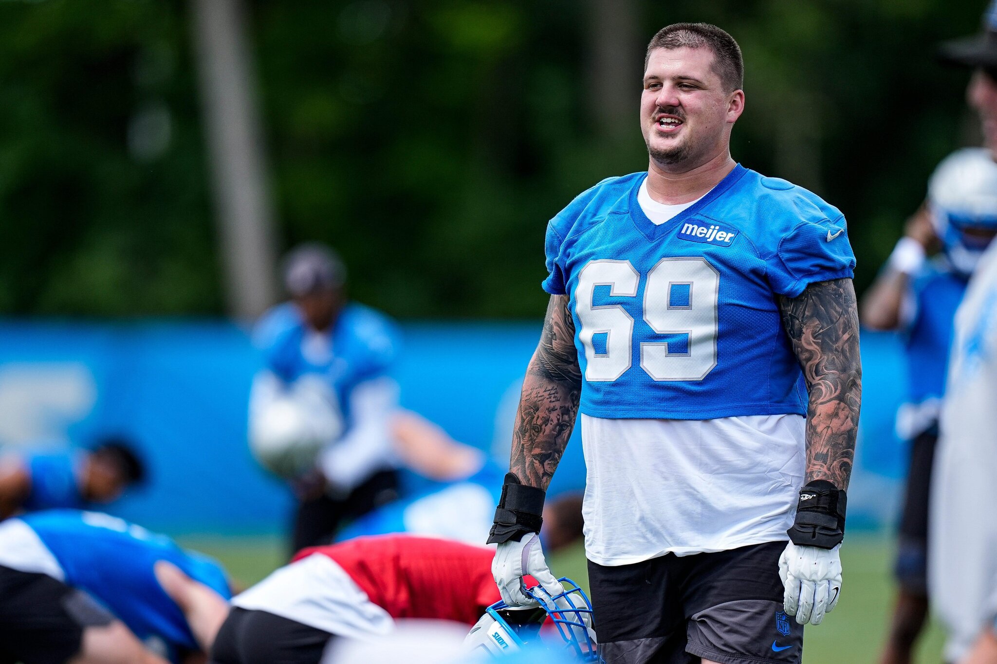 Detroit Lions 2026 training camp observations, Day 13: Tate Ratledge gets work at center
