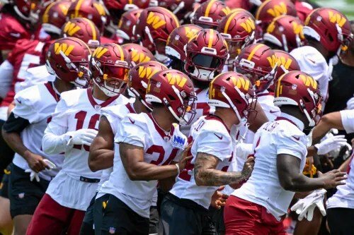 Washington Commanders 91-man 2026 roster/depth chart for preseason game vs Miami Dolphins