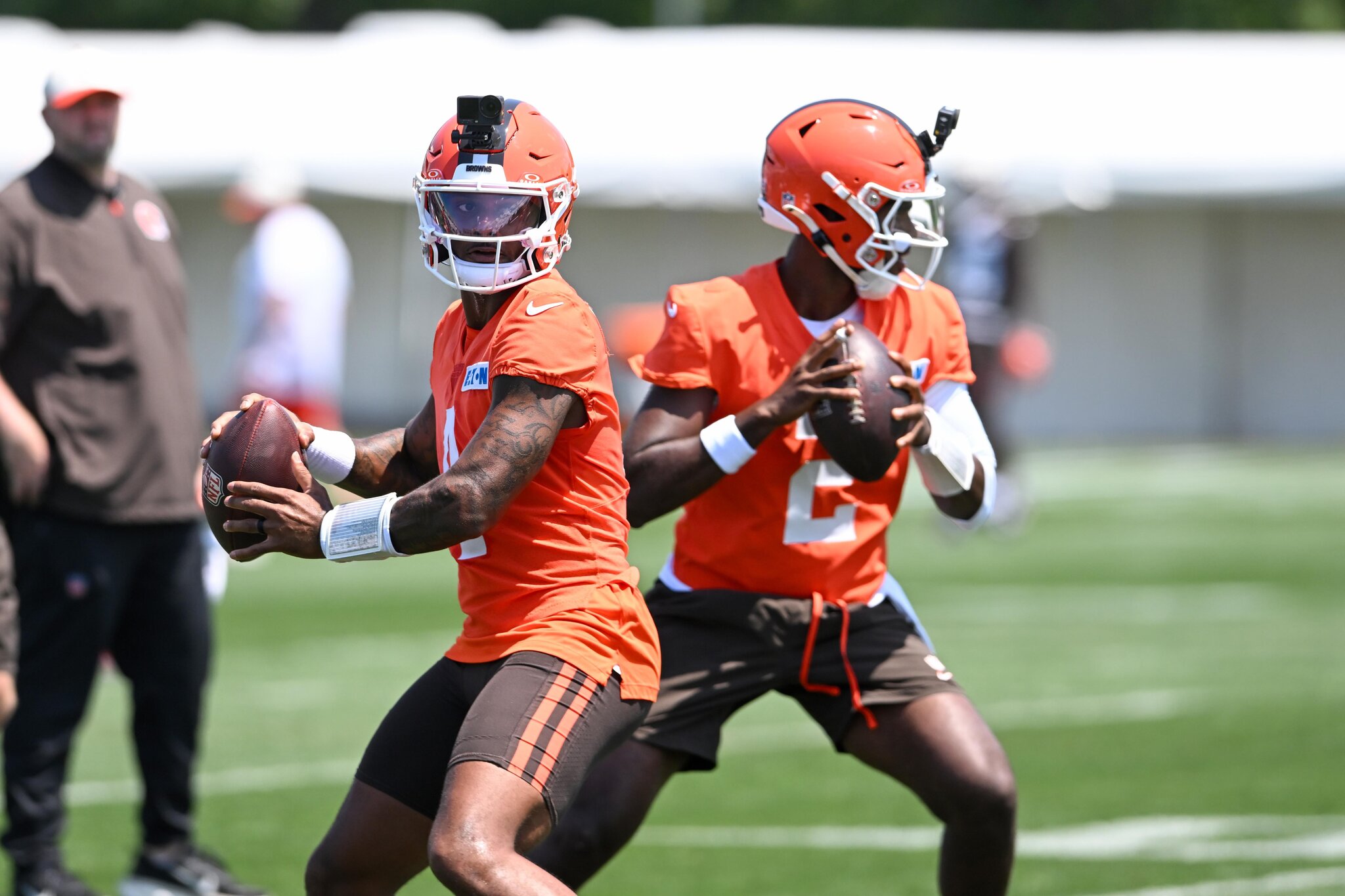 How long should the Browns offensive starters play in the first preseason game? Reacts Survey