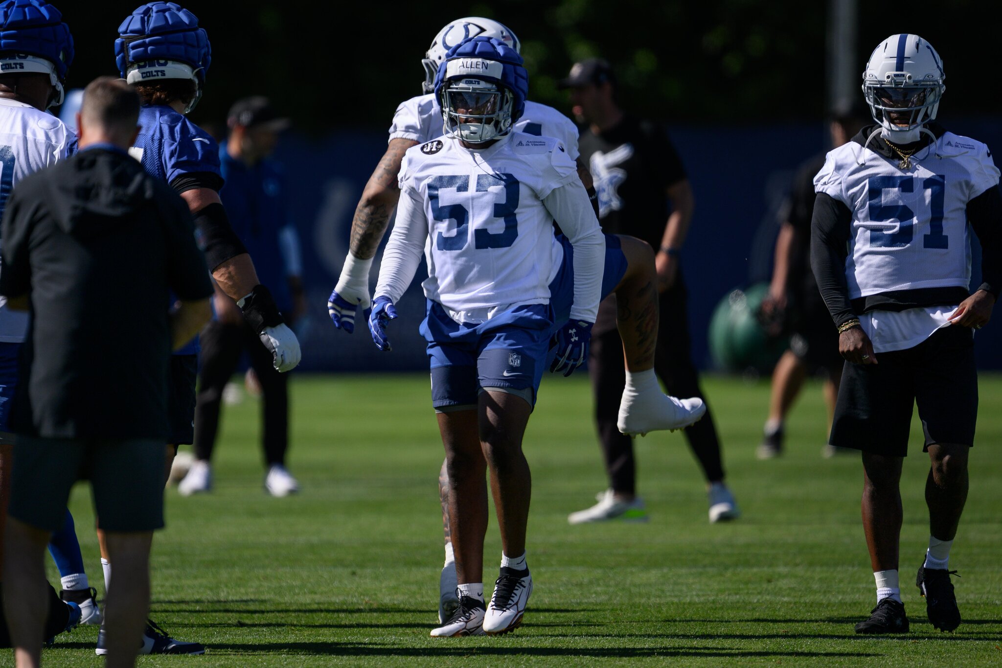 Report: Colts Rookie Linebacker CJ Allen Activated